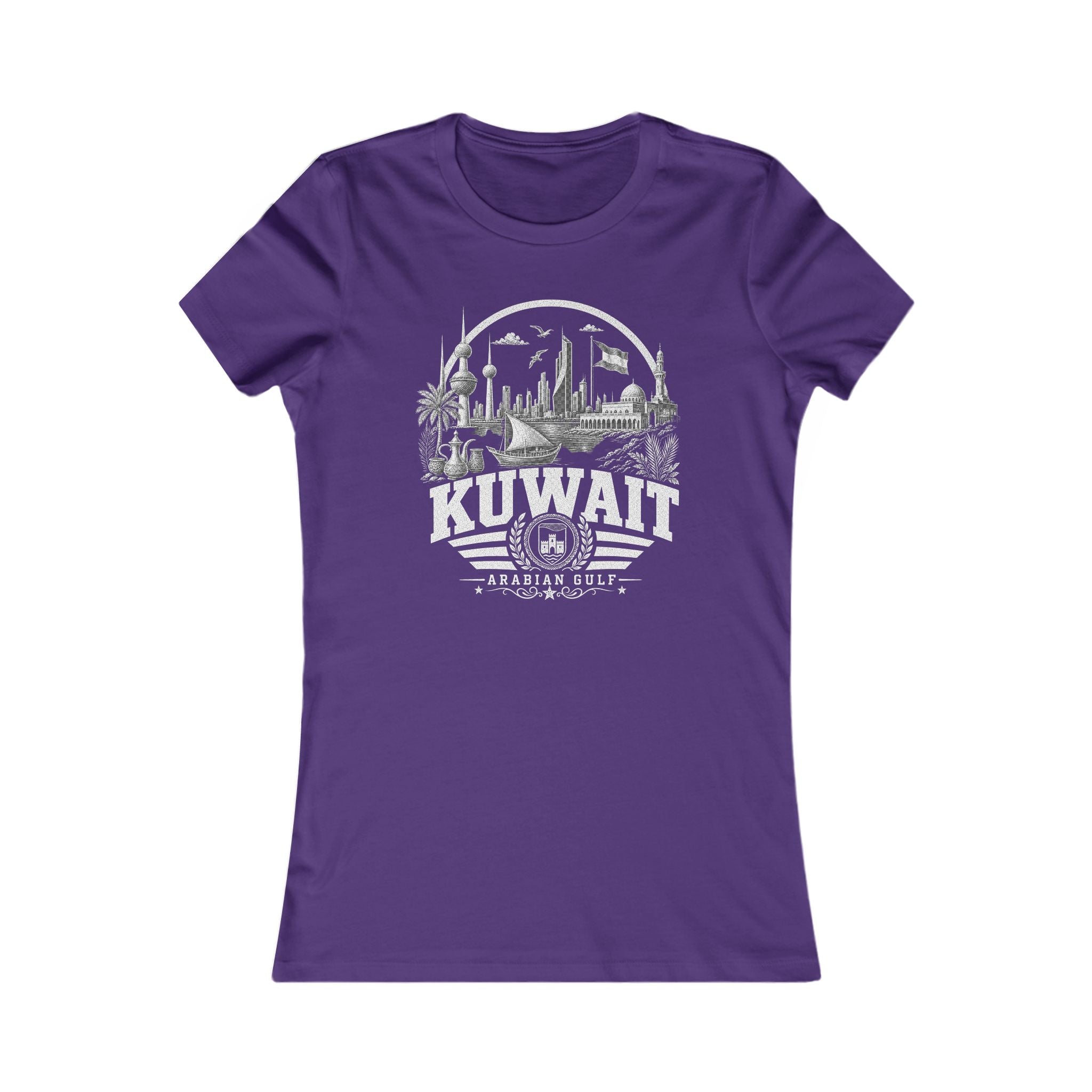 Camiseta Feminina Kuwait Arabian Gulf