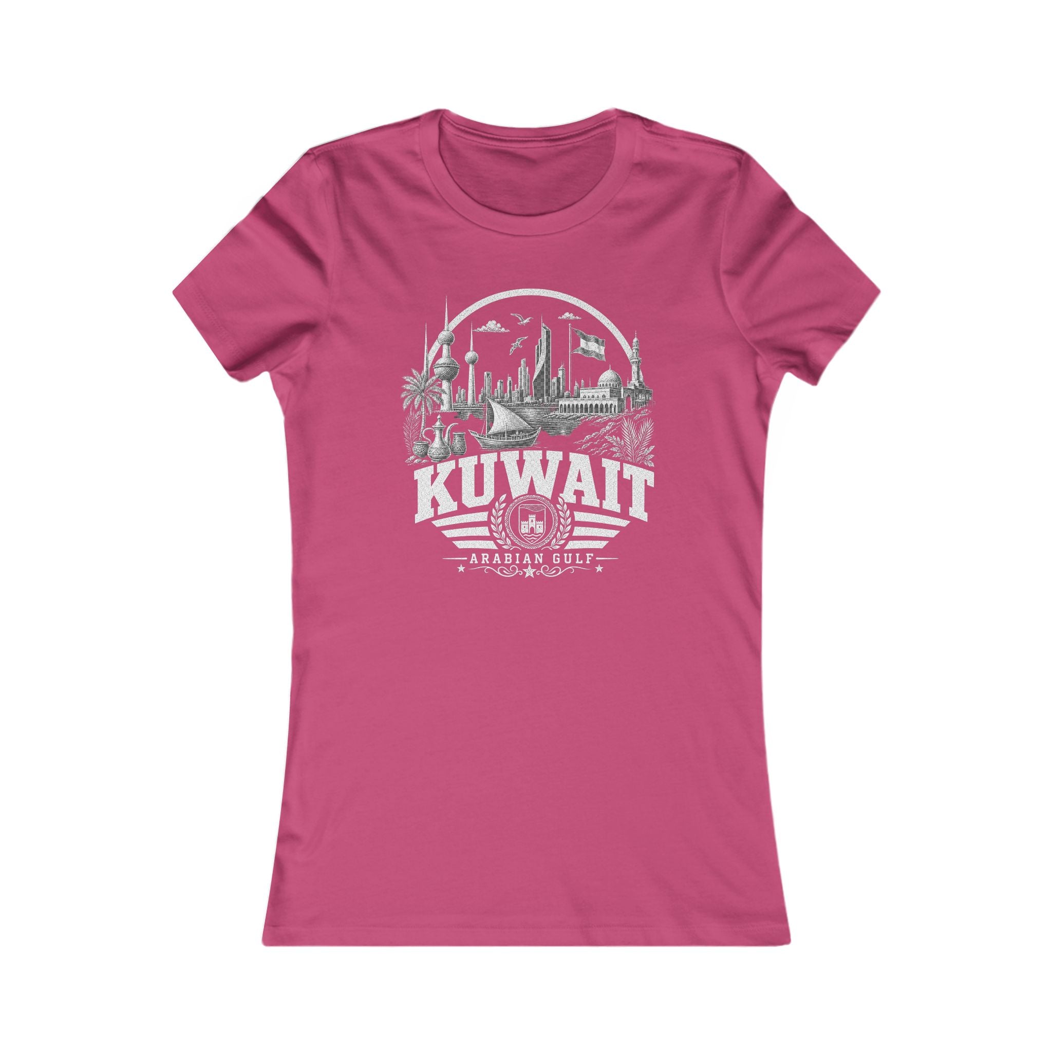 Camiseta Feminina Kuwait Arabian Gulf