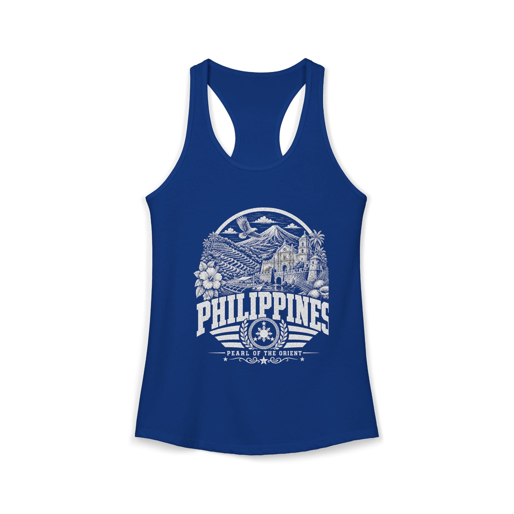 Philippines Pearl of the Orient Women's Tank Top
