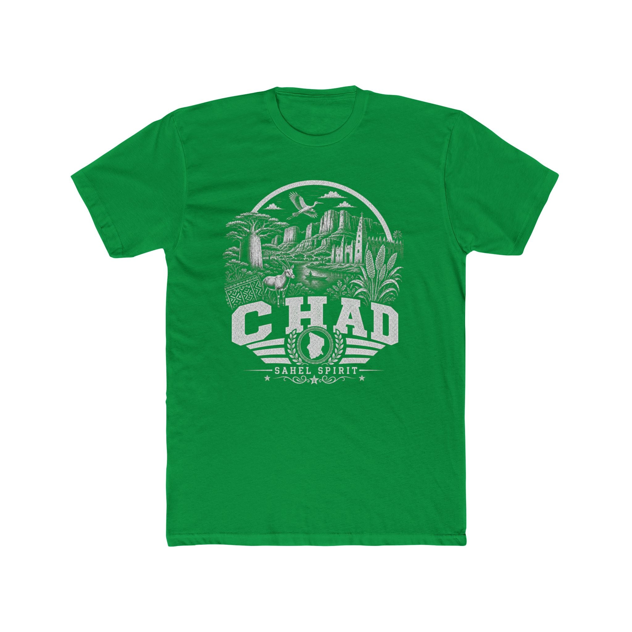 Camiseta Masculina Chade Sahel Spirit