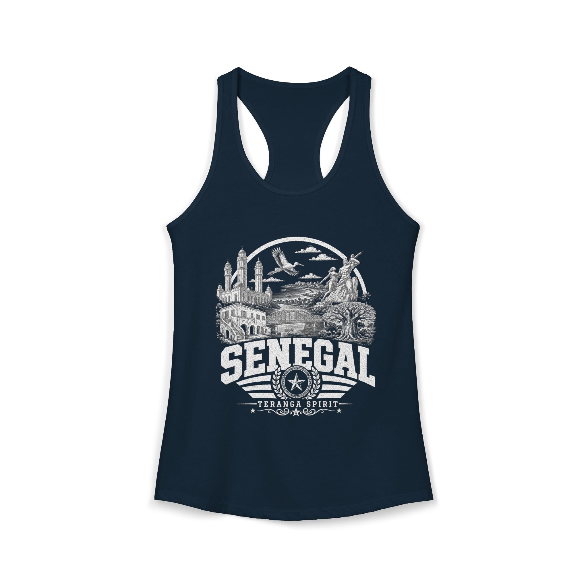 Senegal Teranga Spirit Women's Tank Top