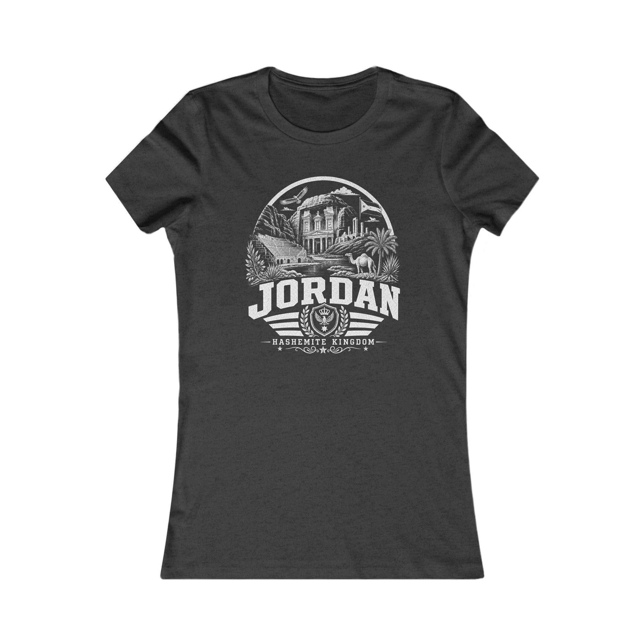 Camiseta Feminina Reino Hachemita da Jordânia