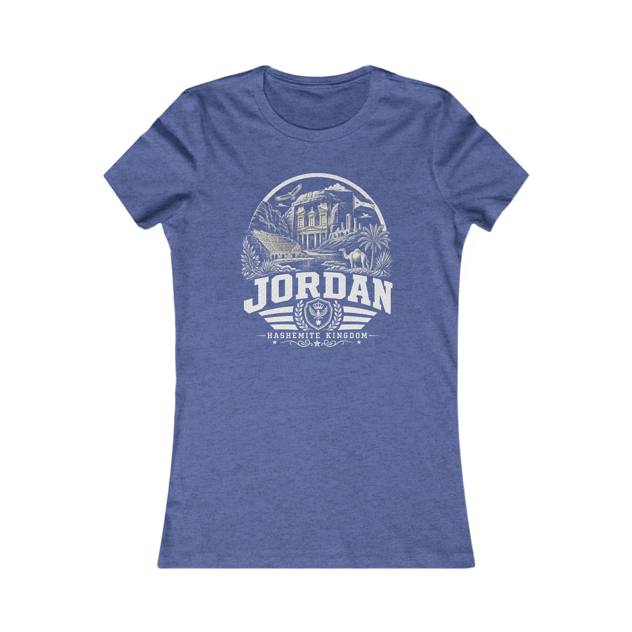 Camiseta Feminina Reino Hachemita da Jordânia