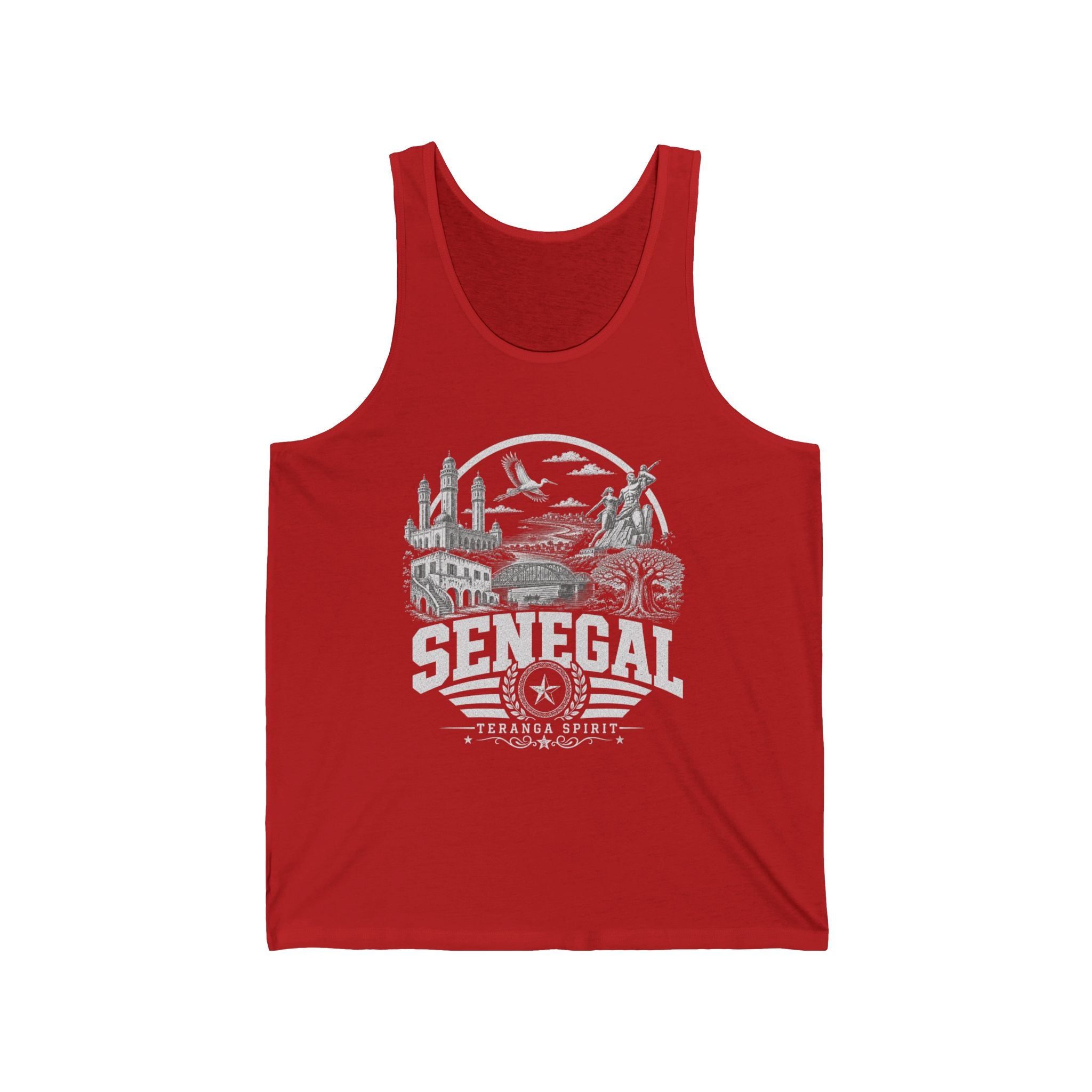 Senegal Teranga Spirit Men's Tank Top