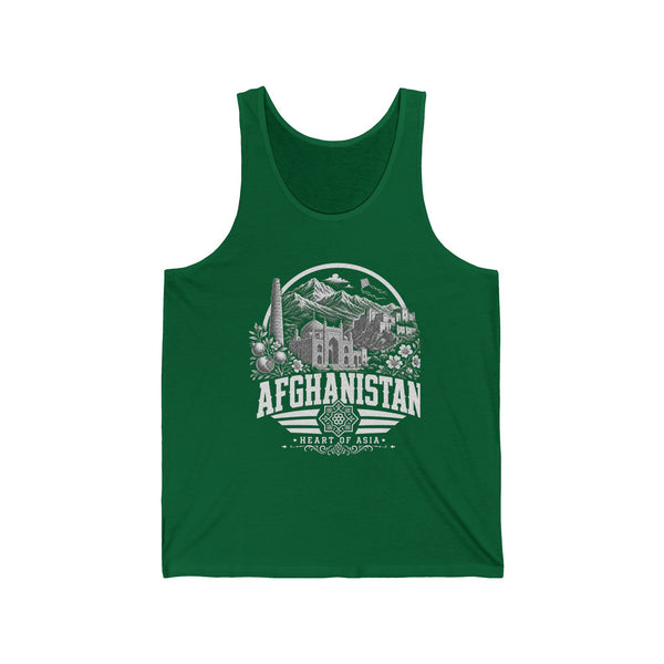 Camiseta sin mangas de hombre Heart of Asia de Afganistán