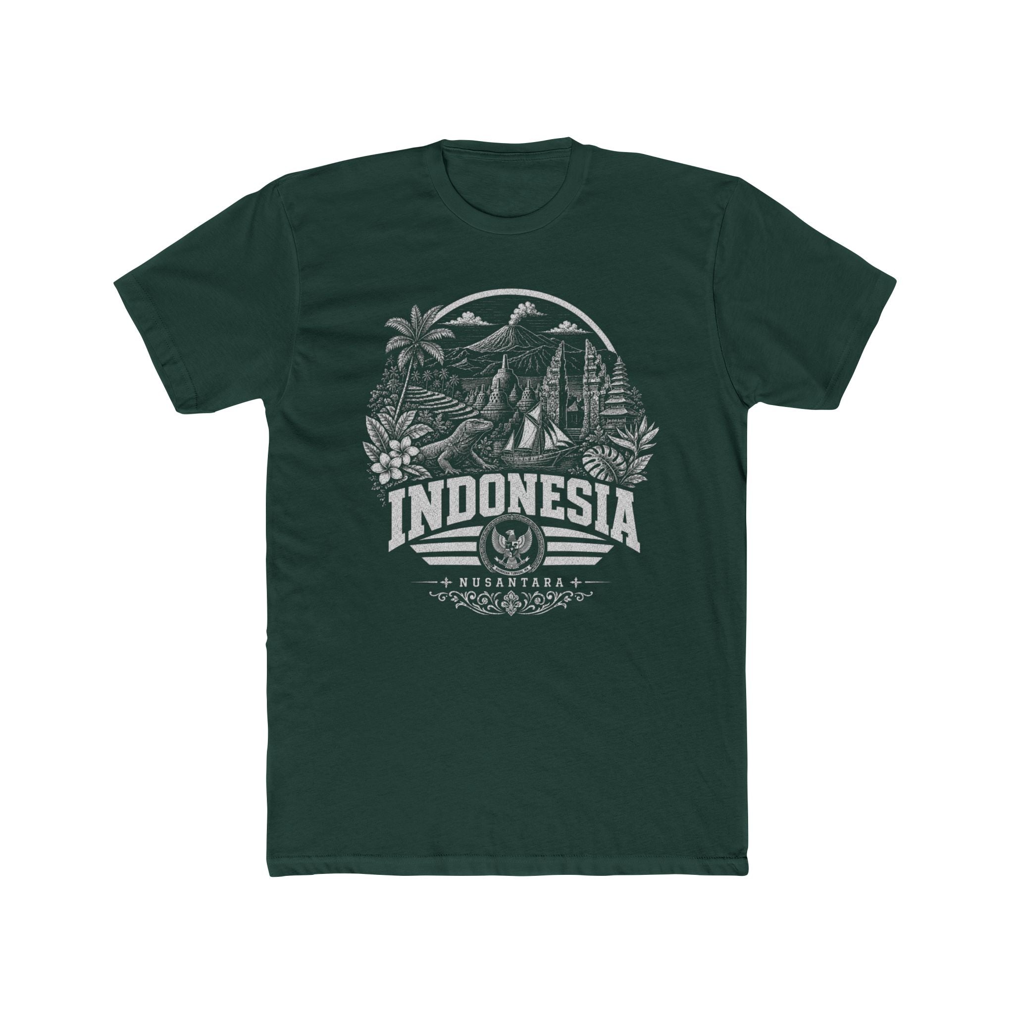USA vintage landmarks men's tee — iconic landmark design | Nameshi Destinations (view 6)