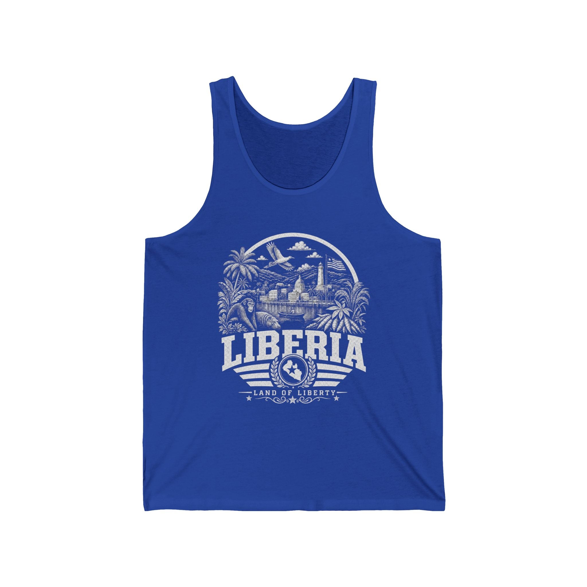 Liberia Land of Liberty Men's Tank Top