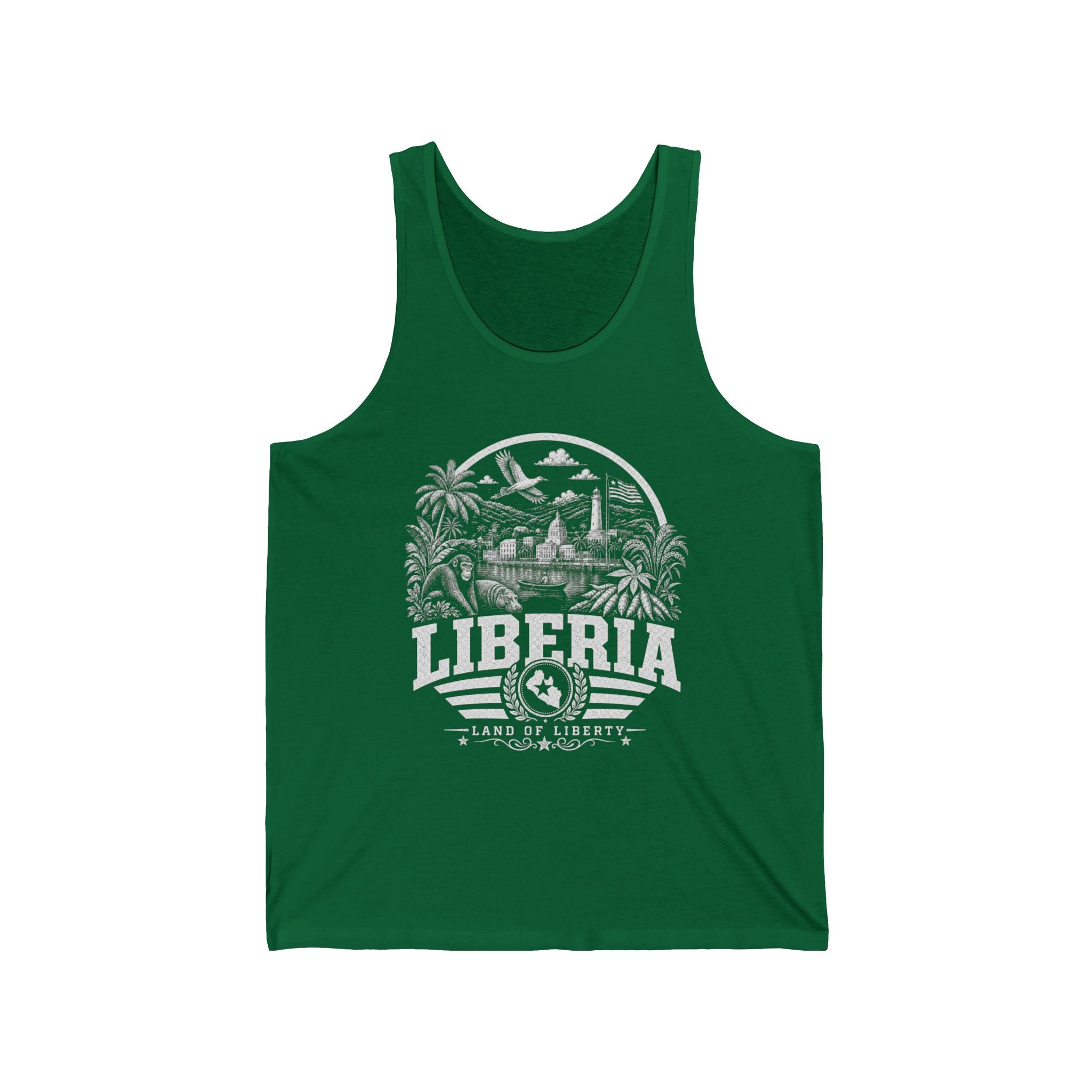 Liberia Land of Liberty Men's Tank Top