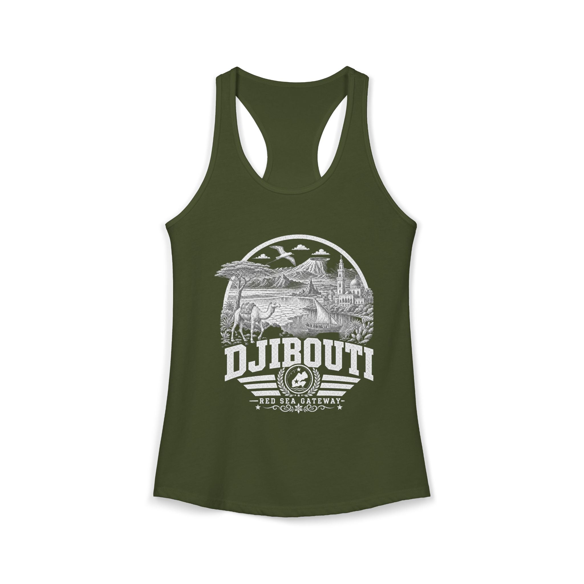 Djibouti Red Sea Gateway Women's Tank Top