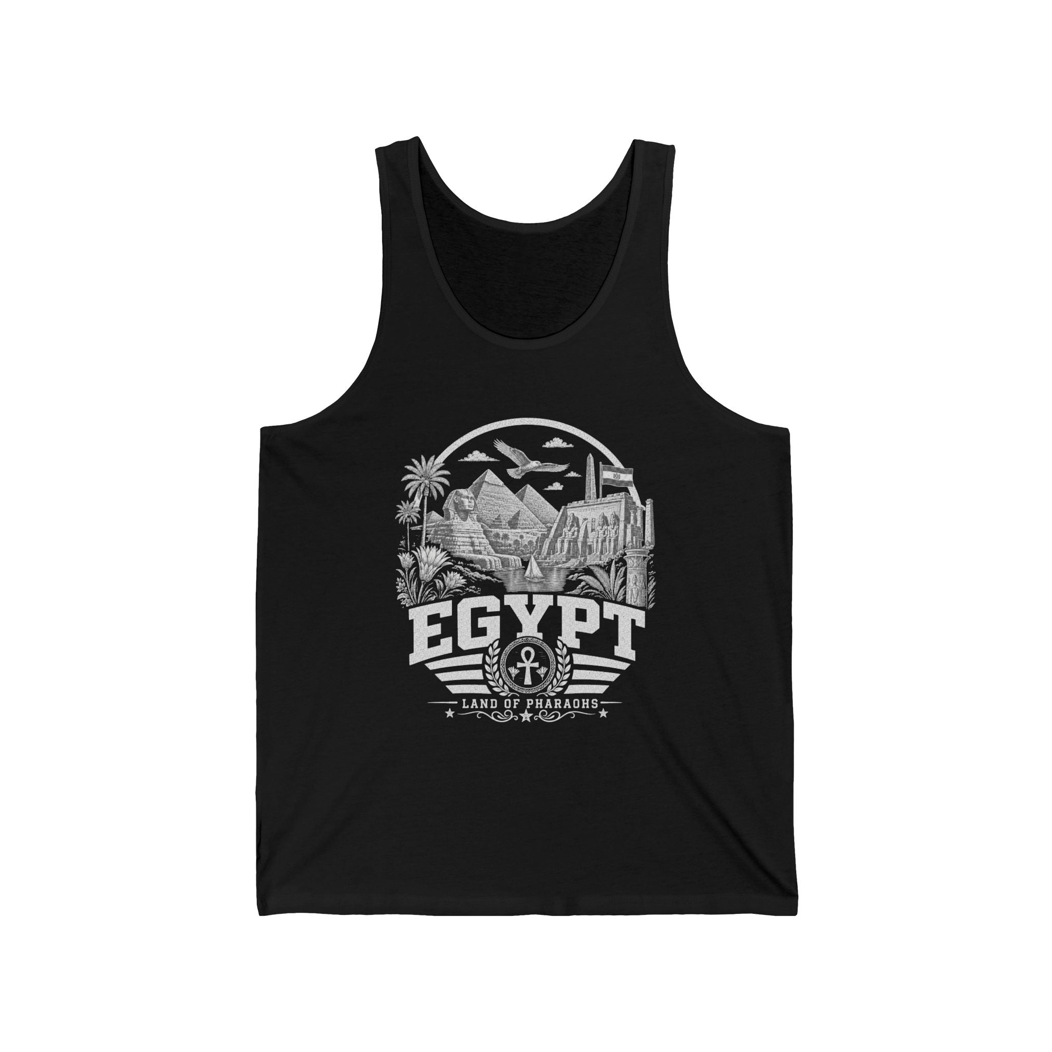 Egipto, tierra de faraones - Camiseta sin mangas para hombre
