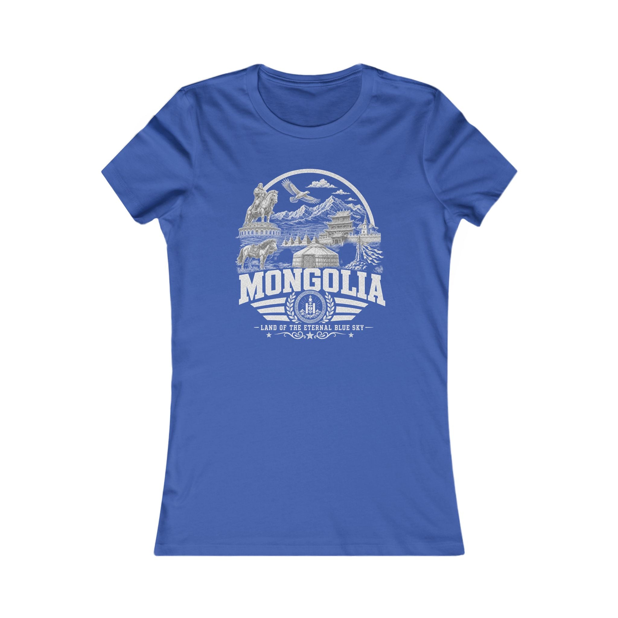 Mongólia, Terra do Céu Azul Eterno, Camiseta Feminina