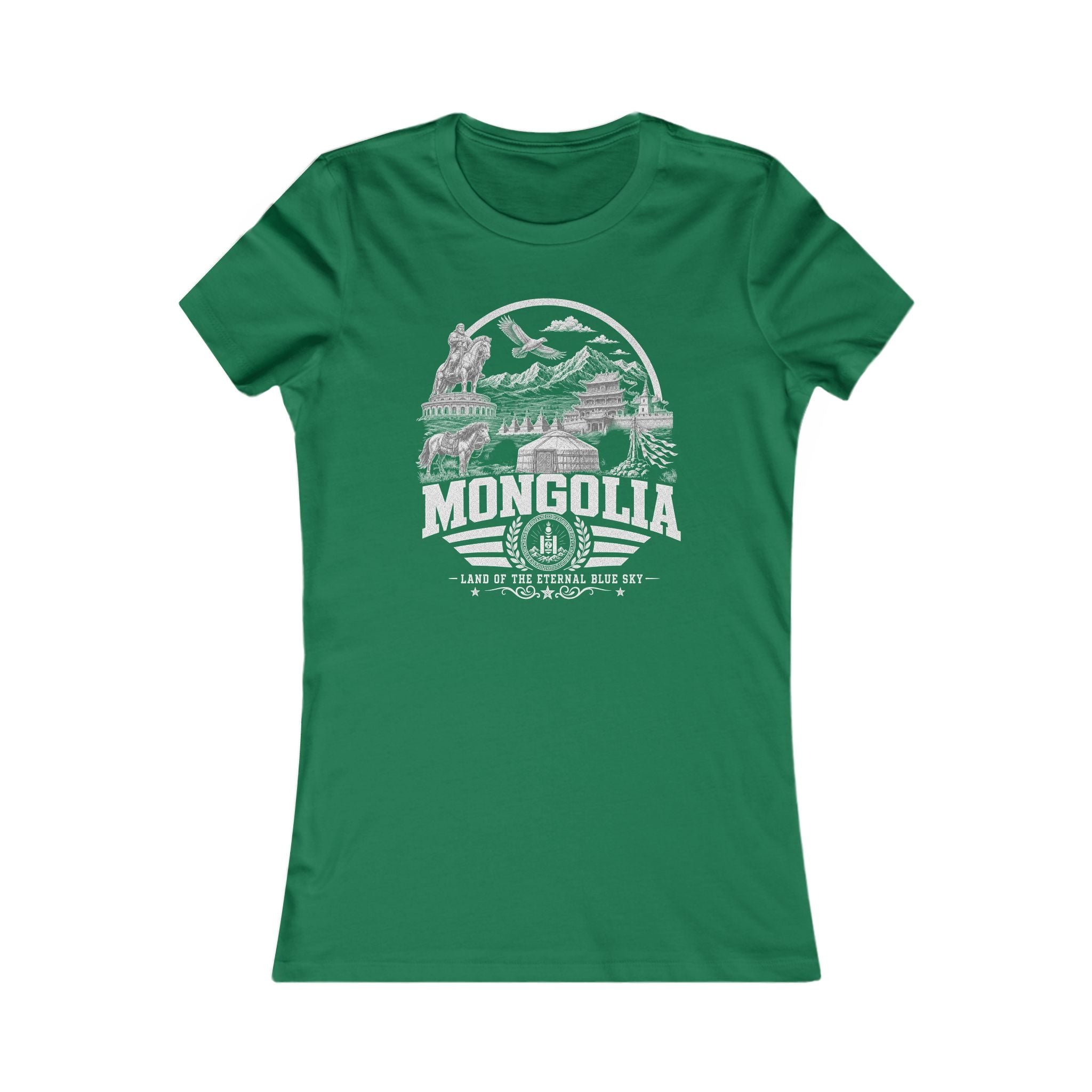 Mongólia, Terra do Céu Azul Eterno, Camiseta Feminina