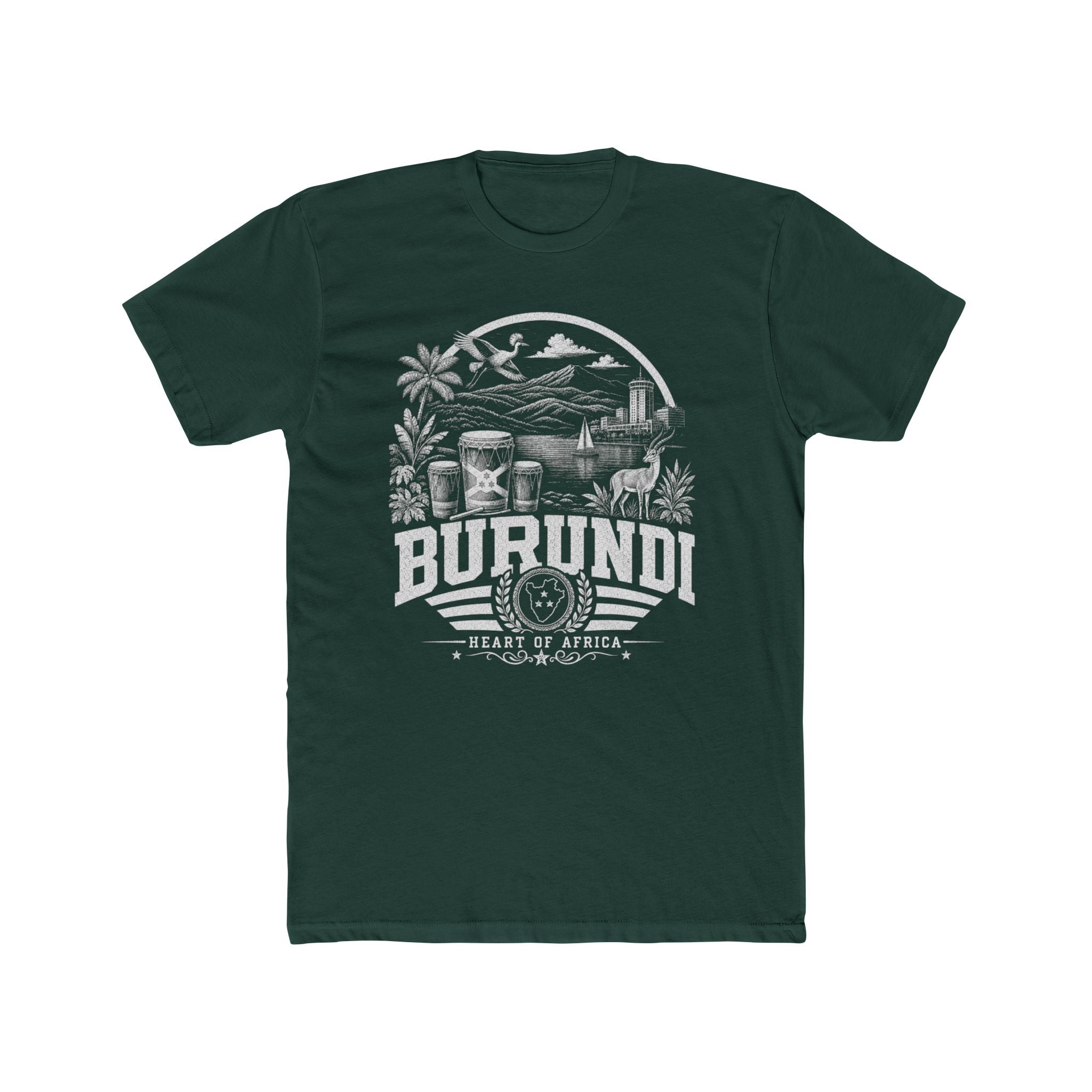 Camiseta de hombre de Burundi