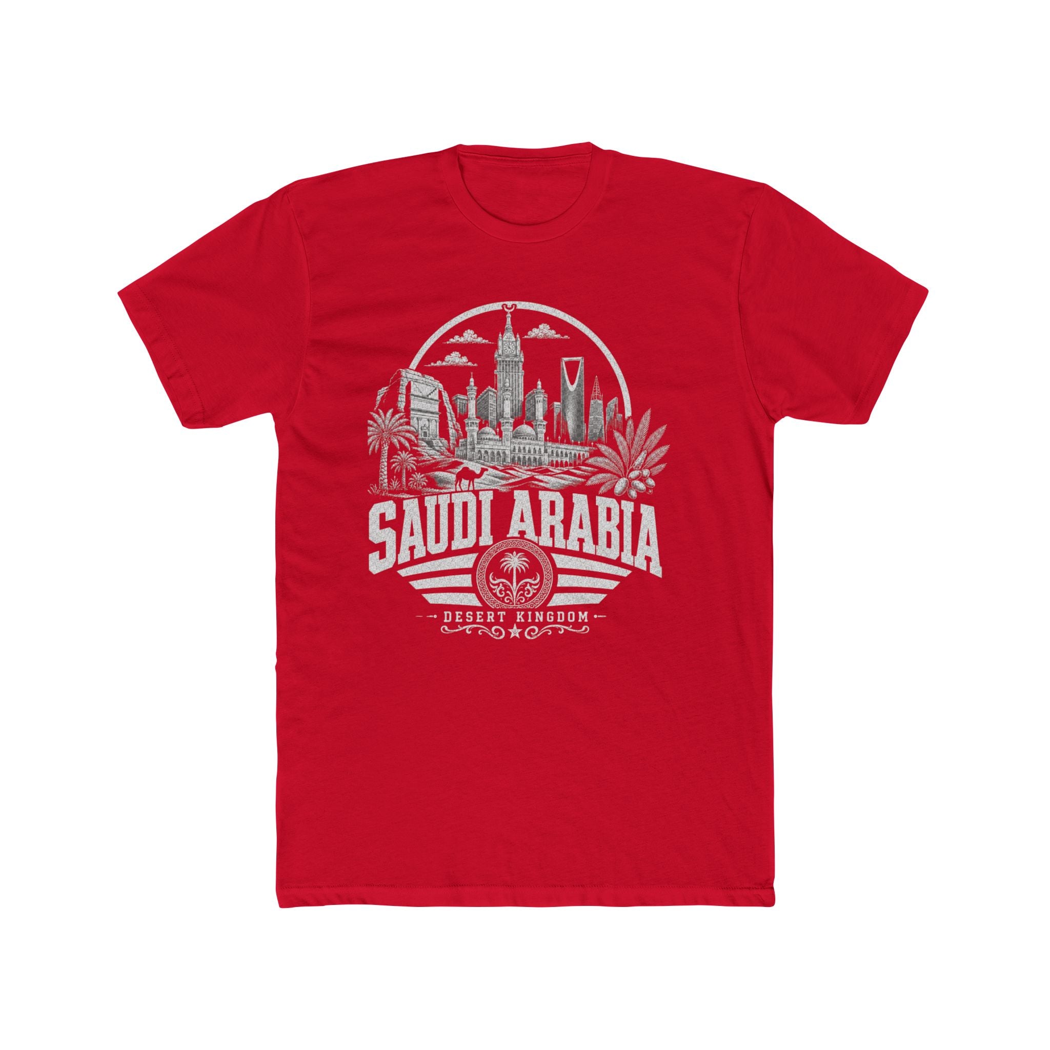 Camiseta Masculina Deserto da Arábia Saudita