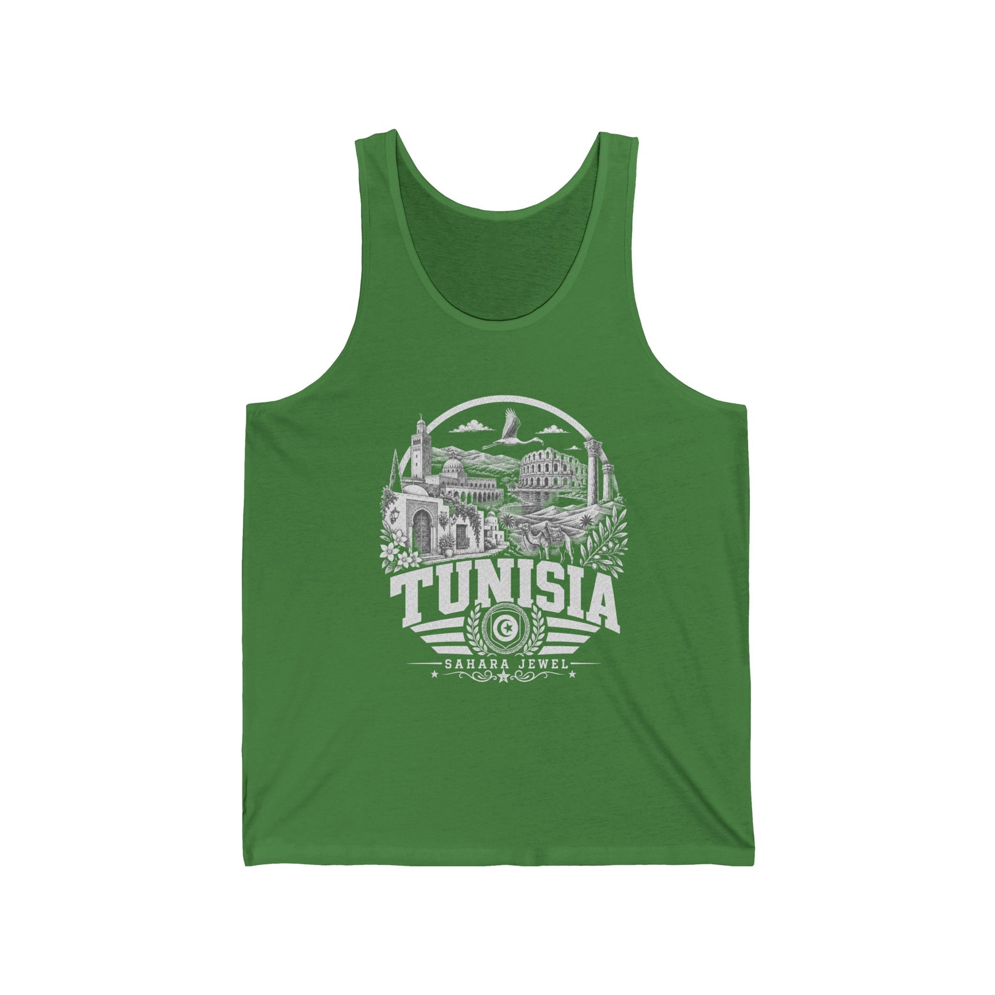 Tunisia Sahara Jewel Men's Tank Top