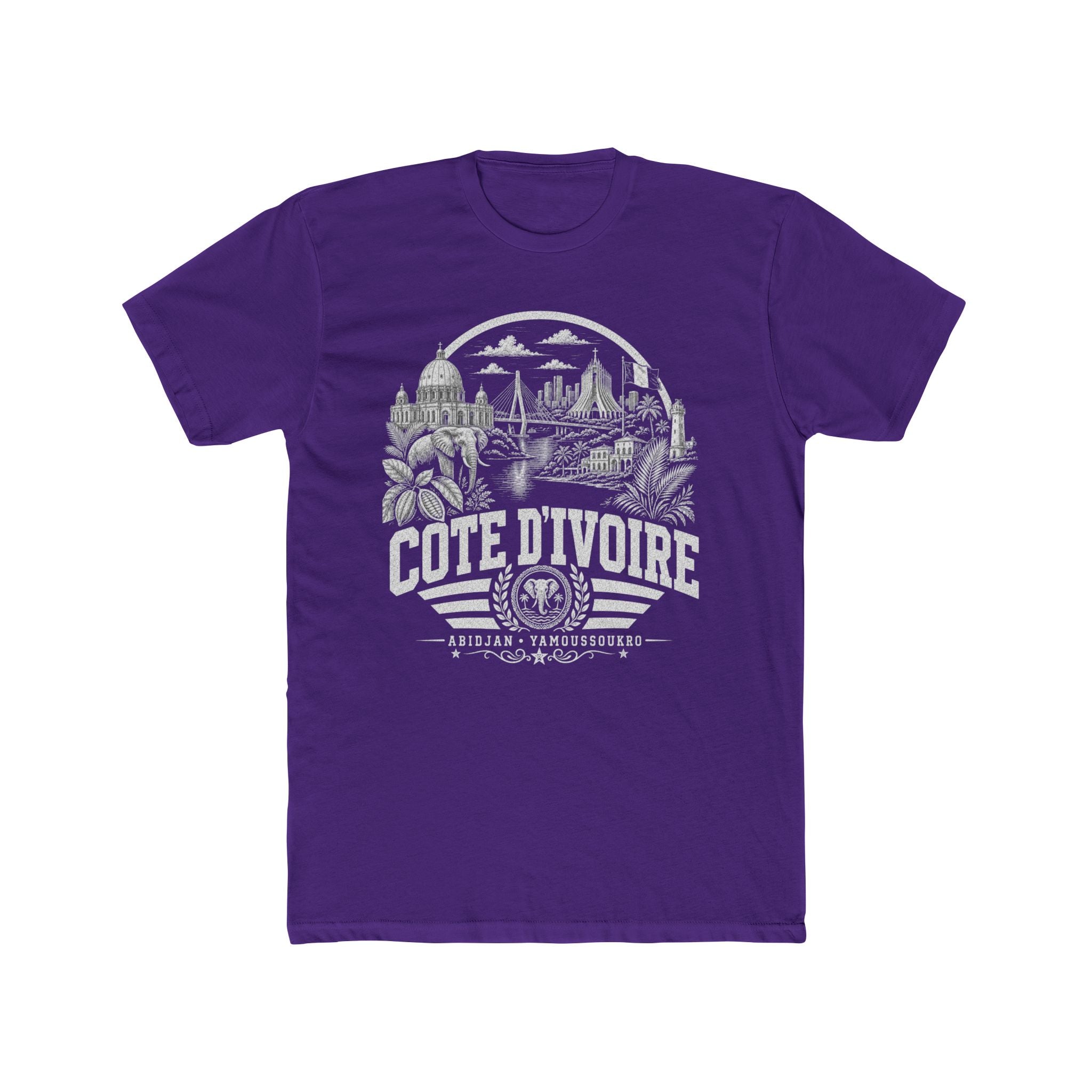 Cote d'Ivoire Land of Elephants Men's Tee