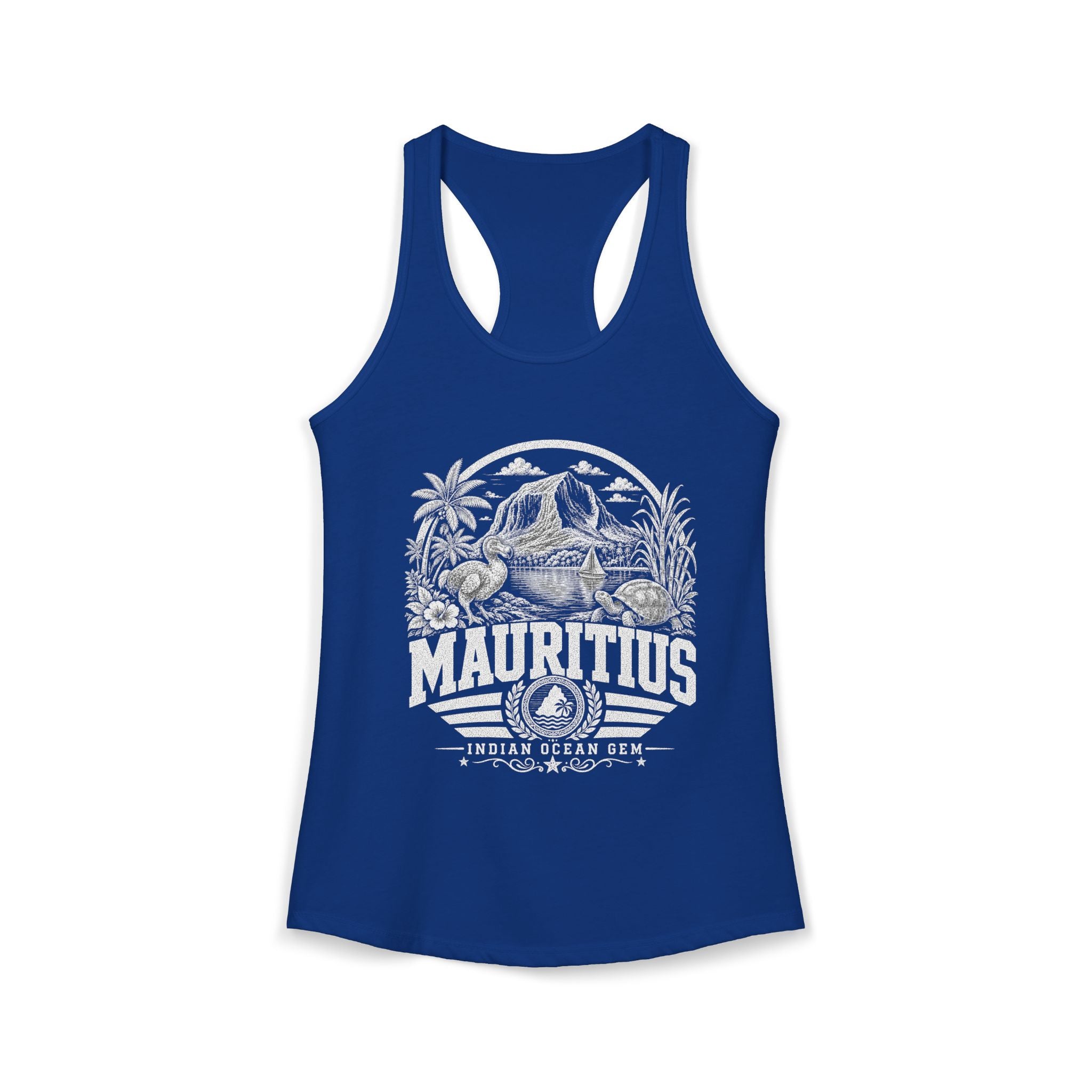 Mauritius Indian Ocean Gem Women's Tank Top