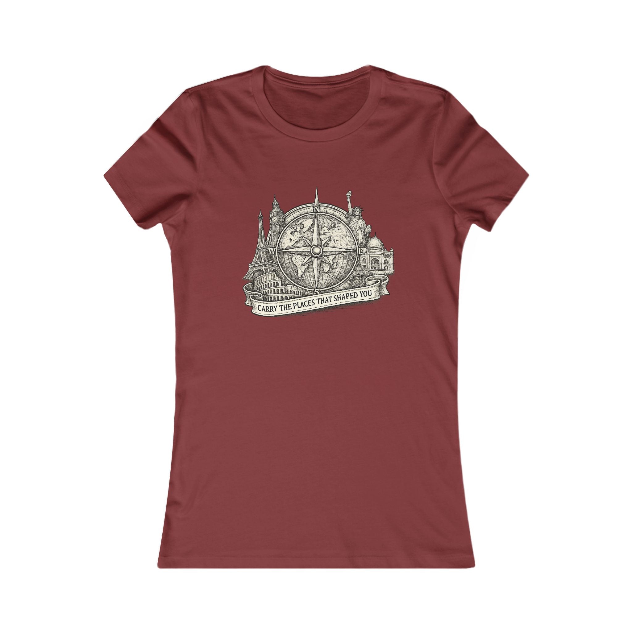 Carry the places that shaped you Women's Tee