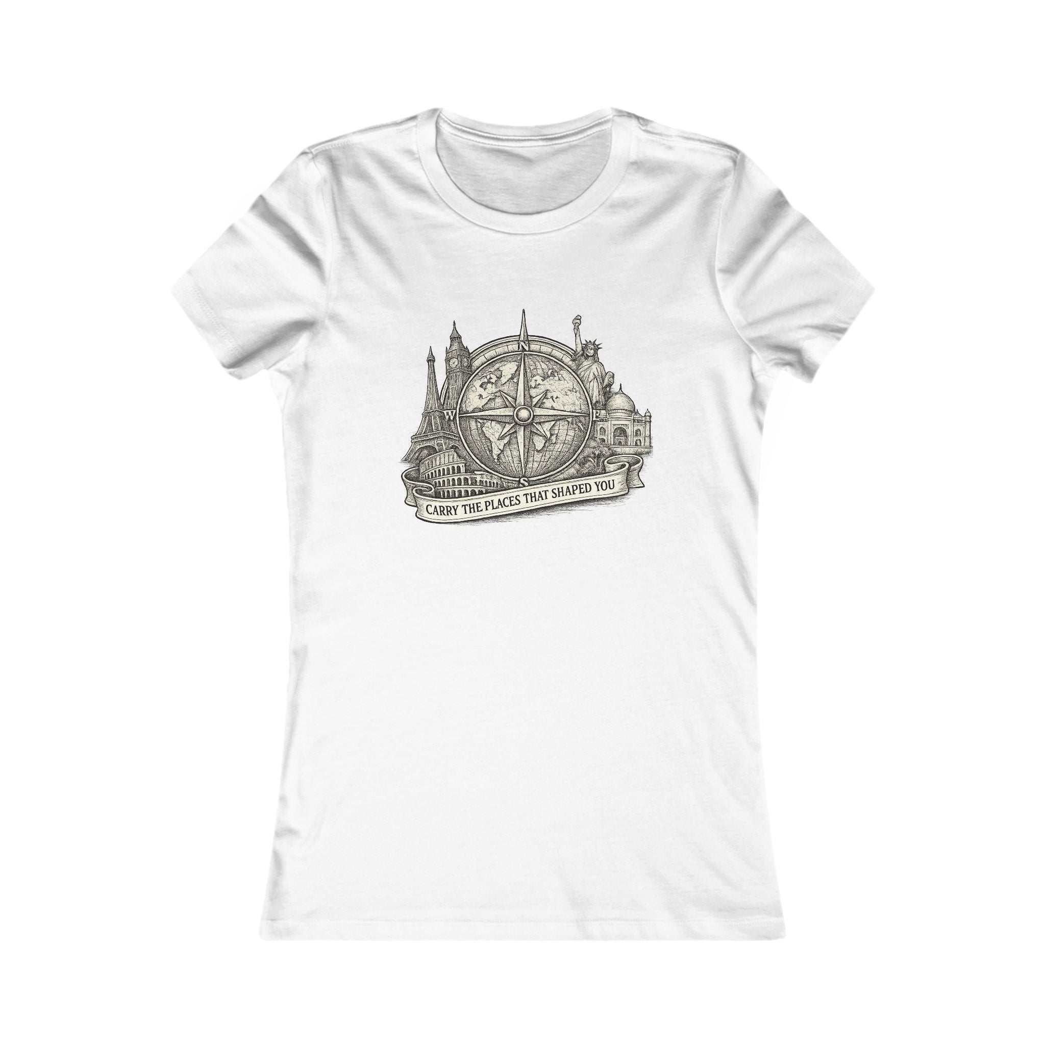 Carry the places that shaped you Women's Tee