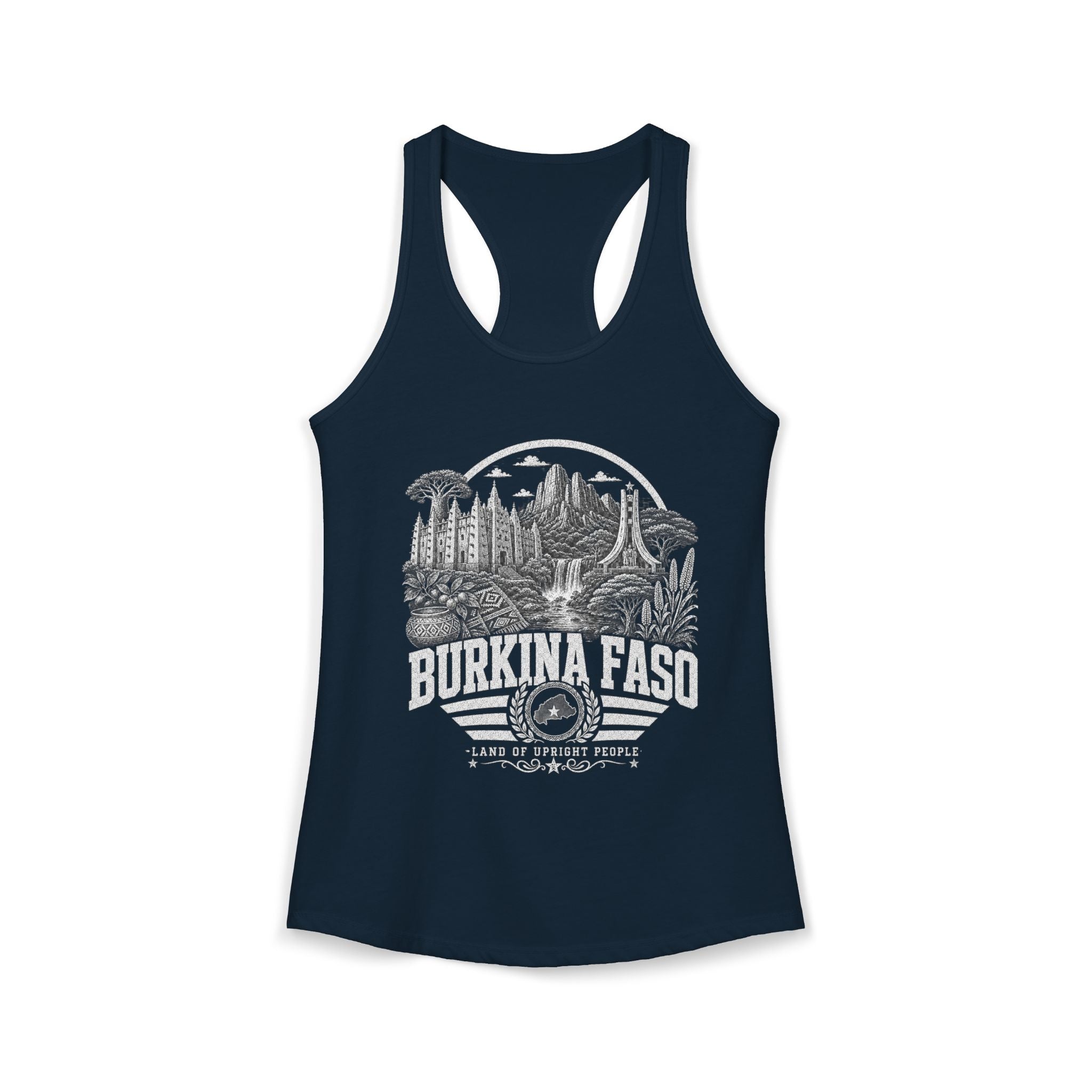 Burkina Faso Land of Upright People Women's Tank Top