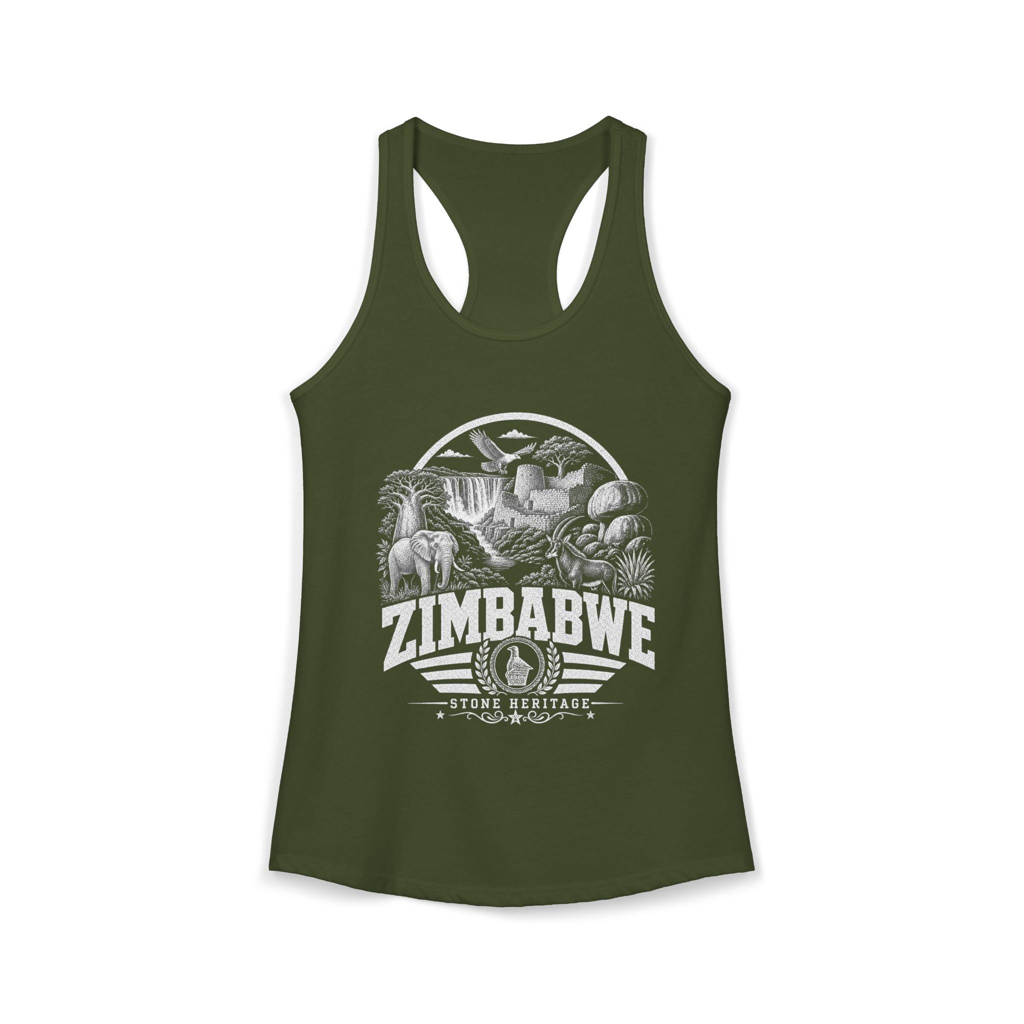 Zimbabwe Stone Heritage Women's Tank Top