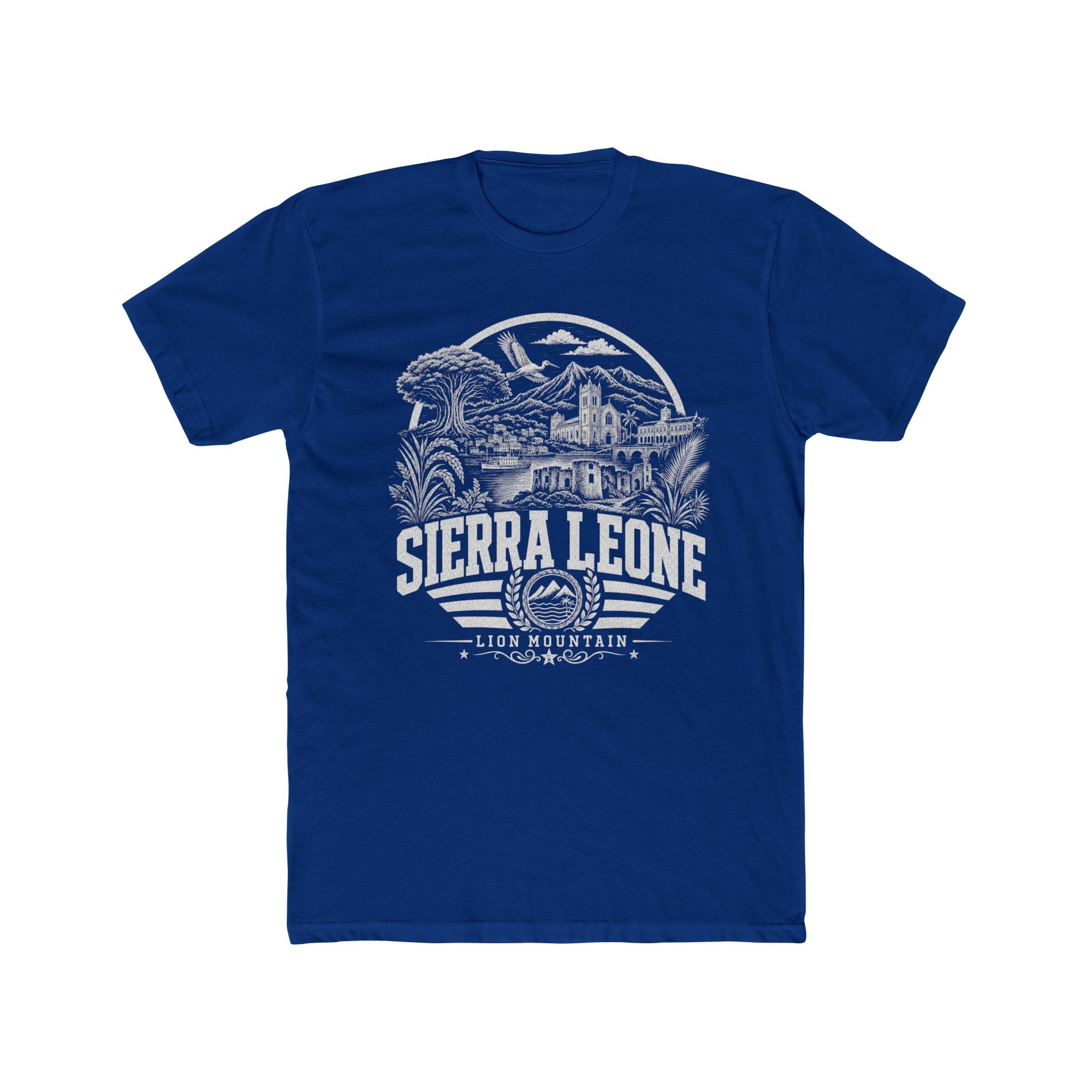 Sierra Leone Lion Mountain Men's Tee