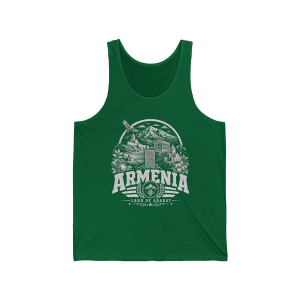 Camiseta sin mangas para hombre Armenia Tierra de Ararat