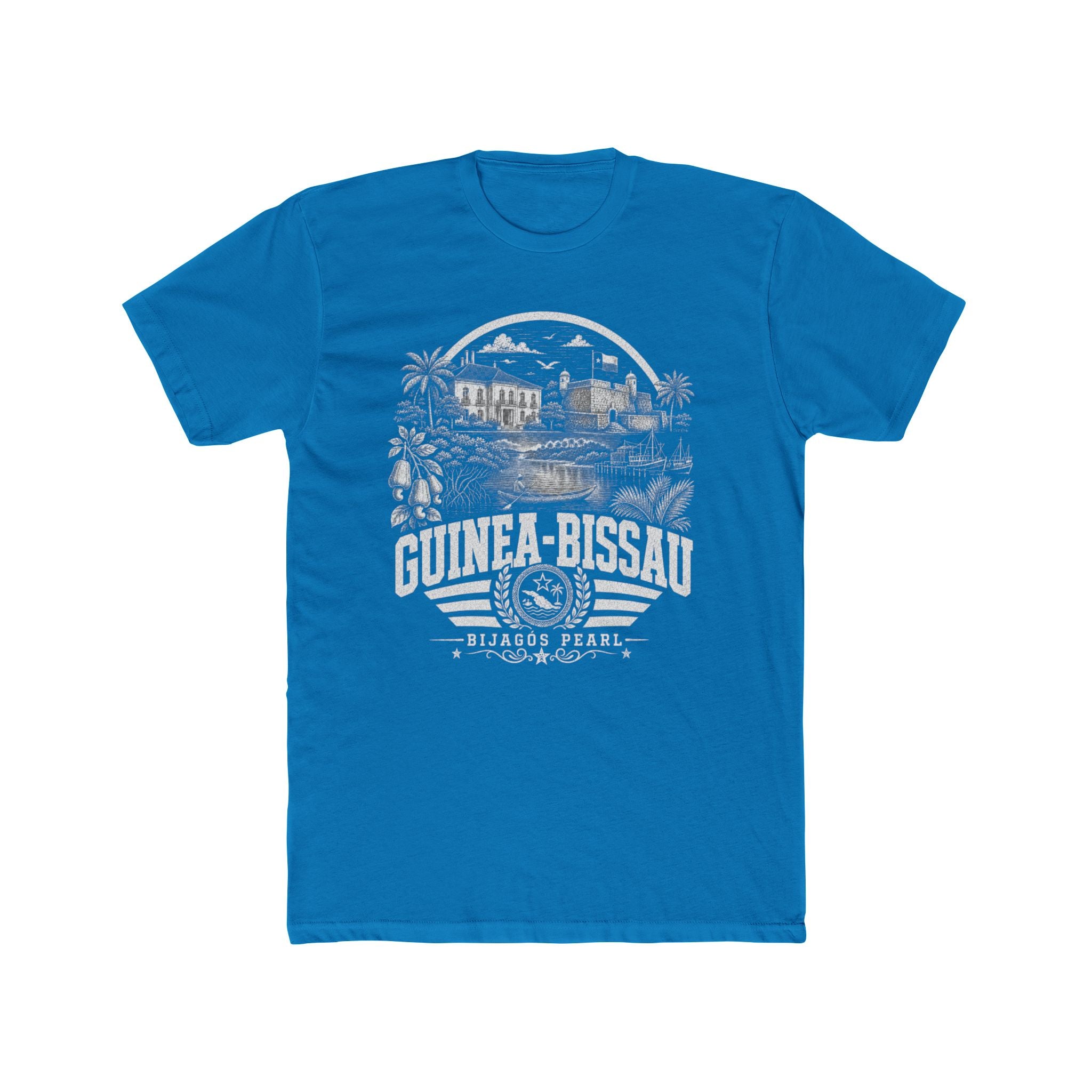 Camiseta Masculina Pérola Bijagós Guiné-Bissau