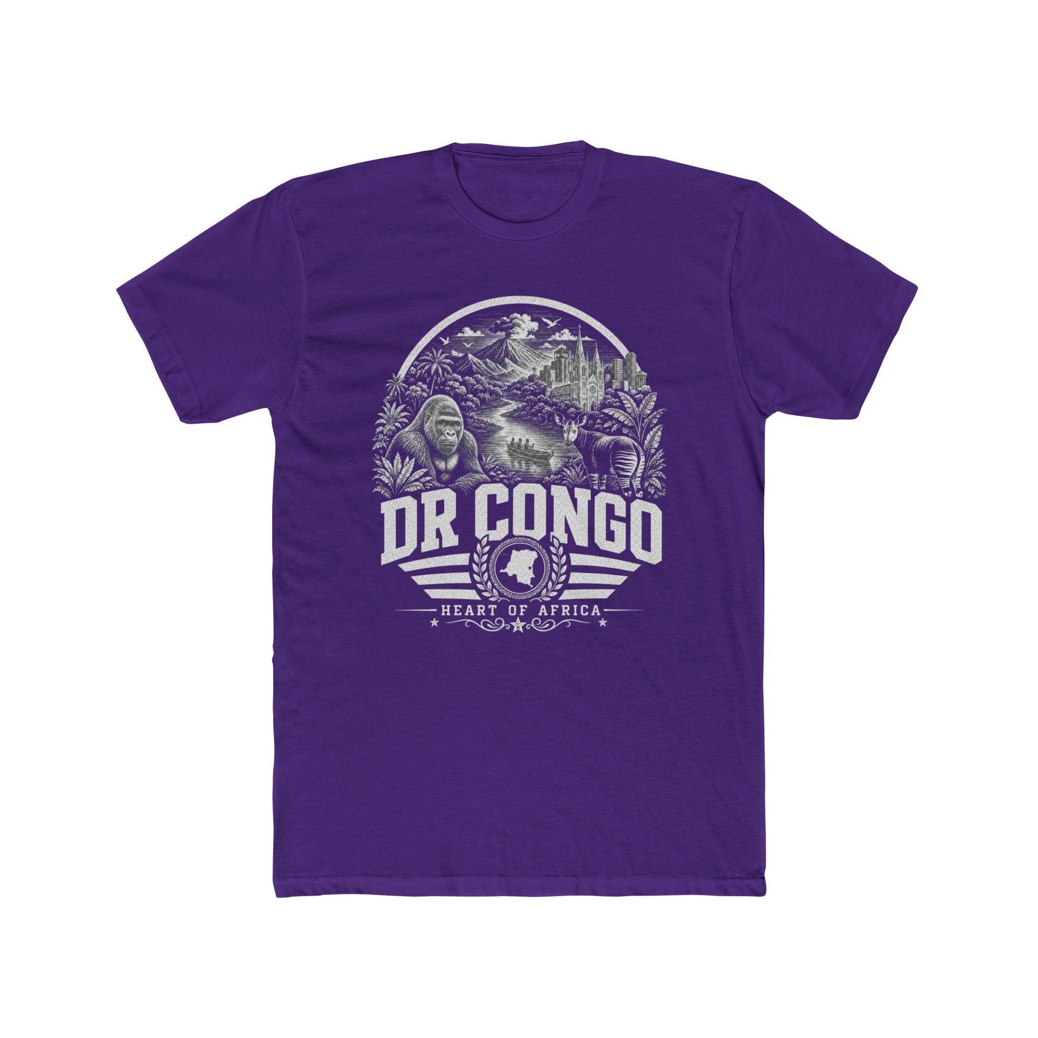 Democratic Republic of the Congo Heart of Africa Men's Tee