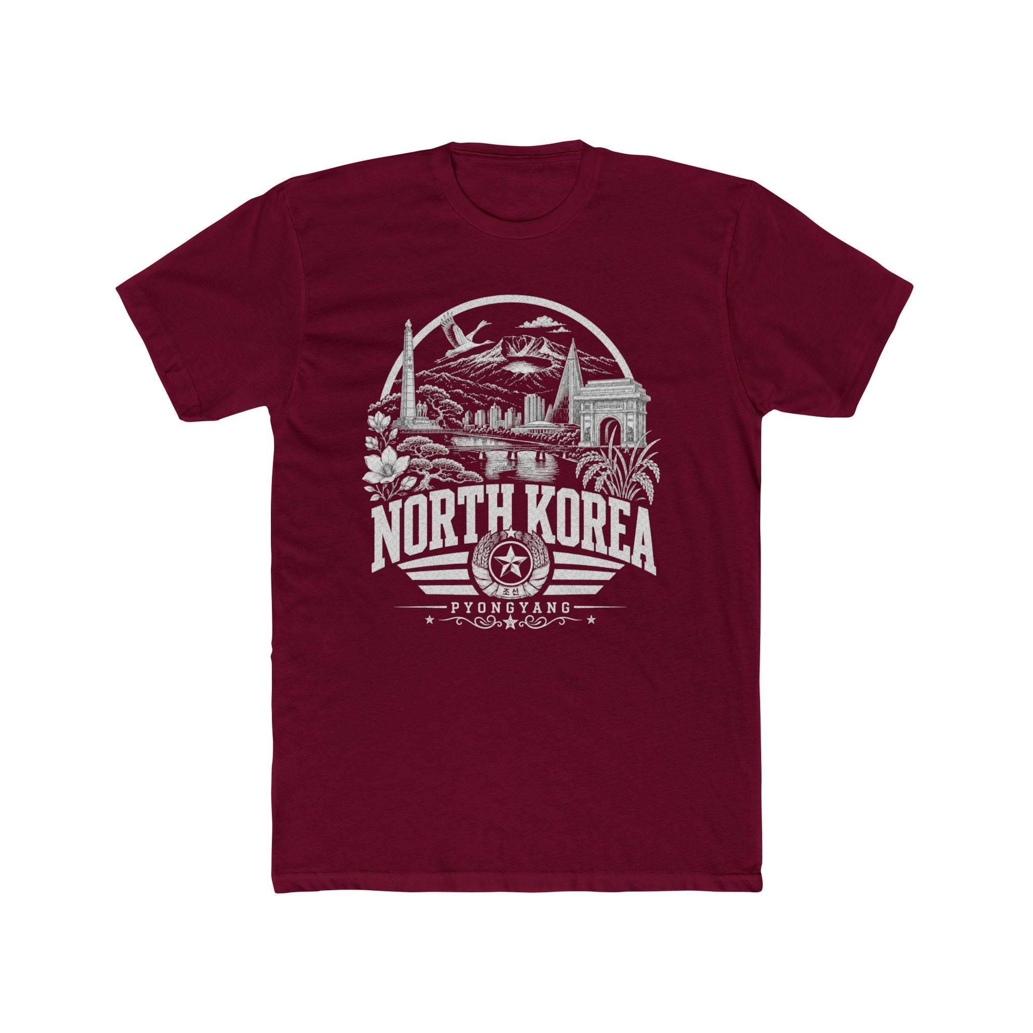 Camiseta masculina Pyongyang, Coreia do Norte