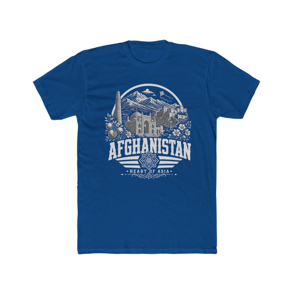 Camiseta de hombre "Corazón de Asia" de Afganistán