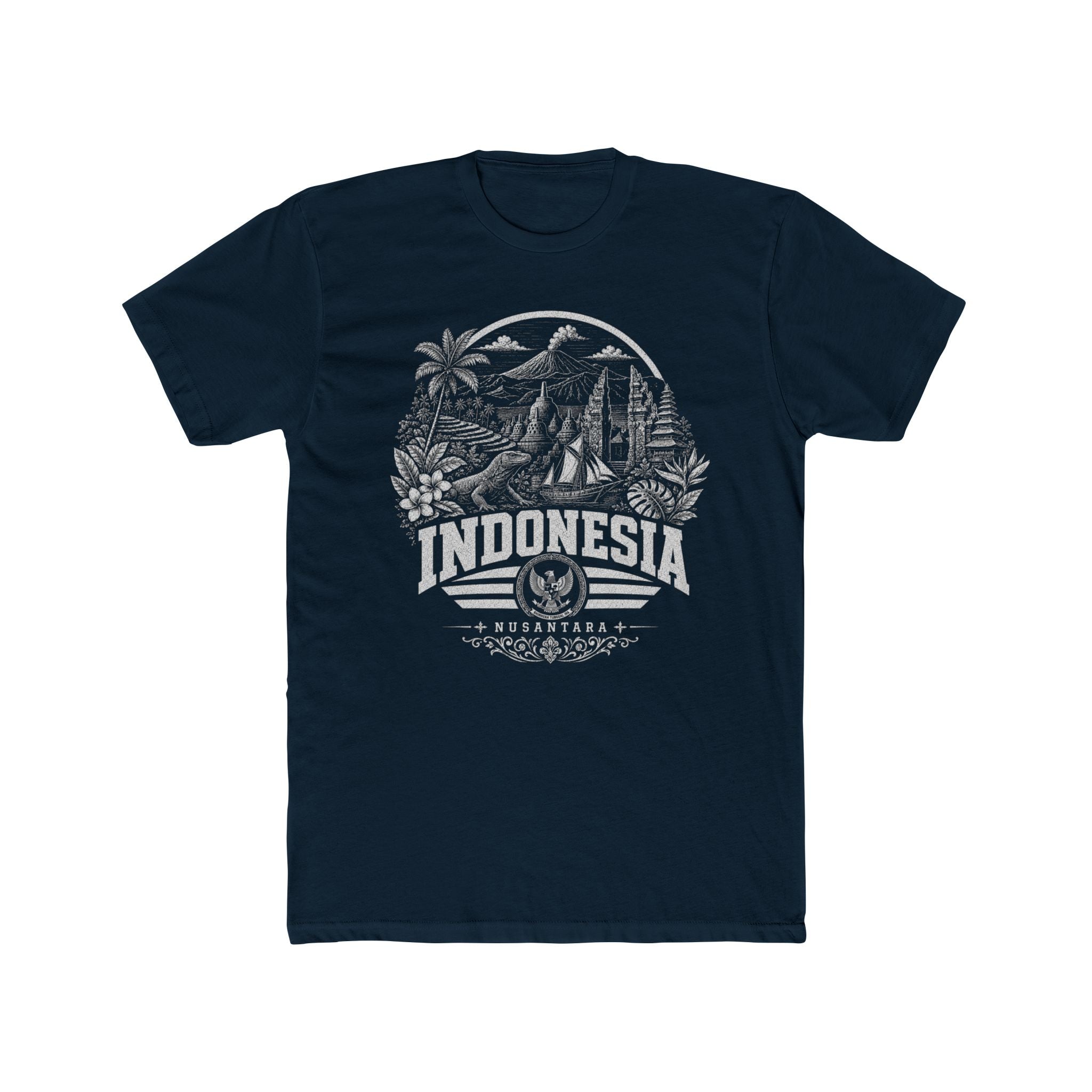 USA vintage landmarks men's tee — iconic landmark design | Nameshi Destinations (view 11)