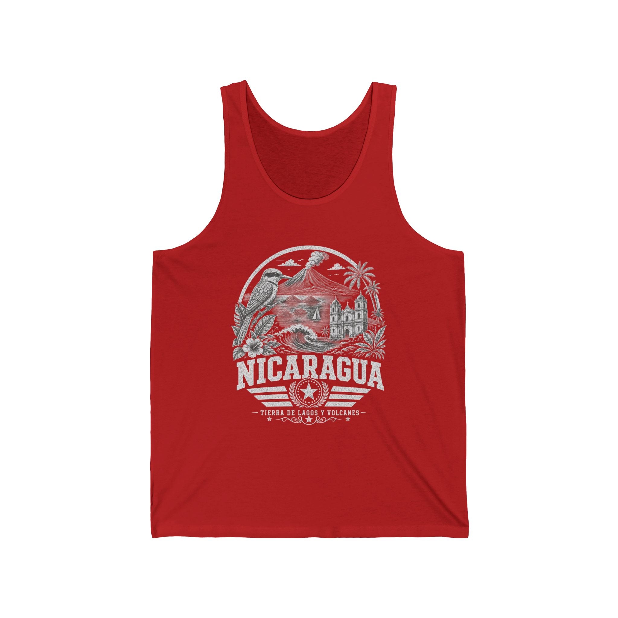 Nicaragua Tierra de Lagos y Volcanes Men's Tank Top