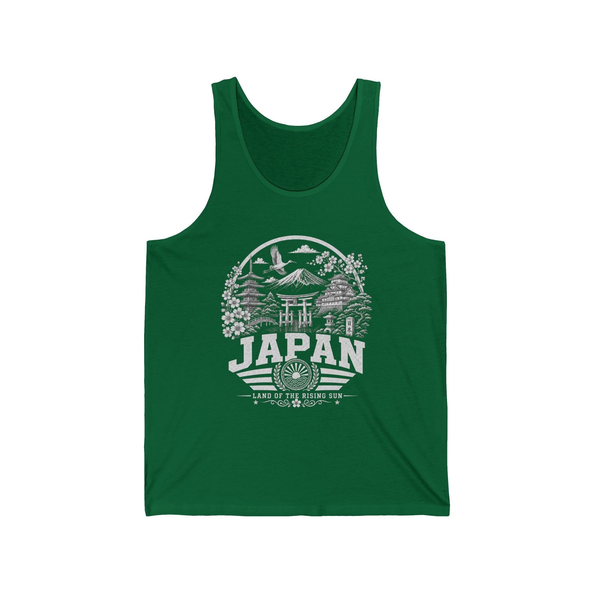 Japan Land of the Rising Sun Men's Tank Top