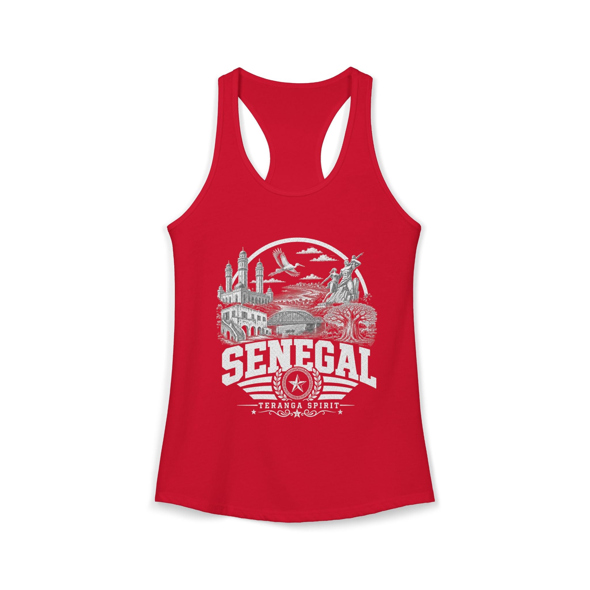 Senegal Teranga Spirit Women's Tank Top