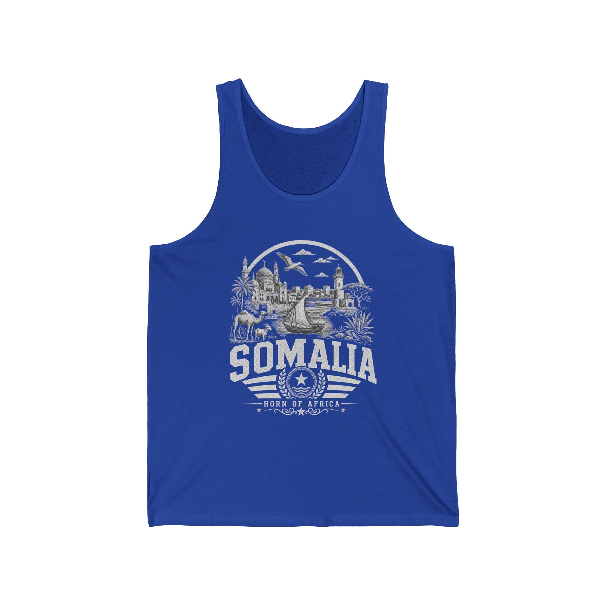 Somalia Horn of Africa Men's Tank Top