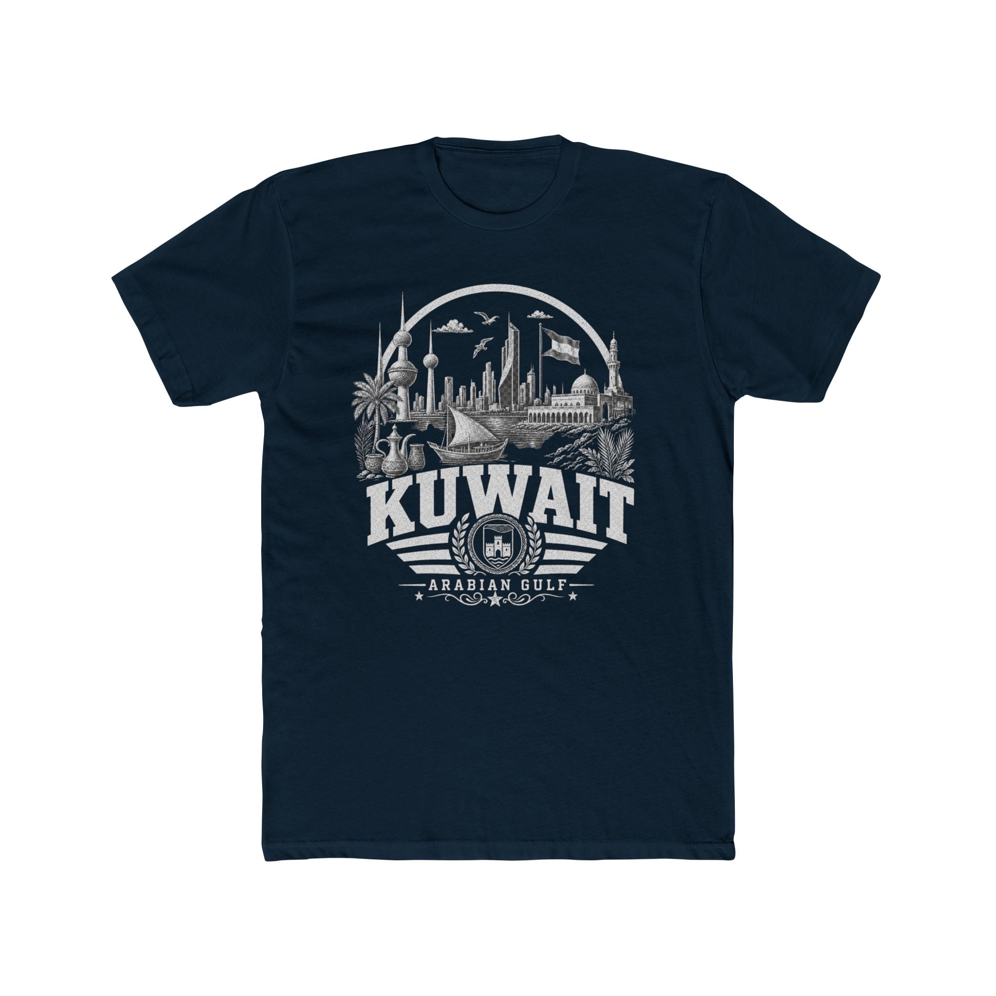 Camiseta Masculina Kuwait Arabian Gulf