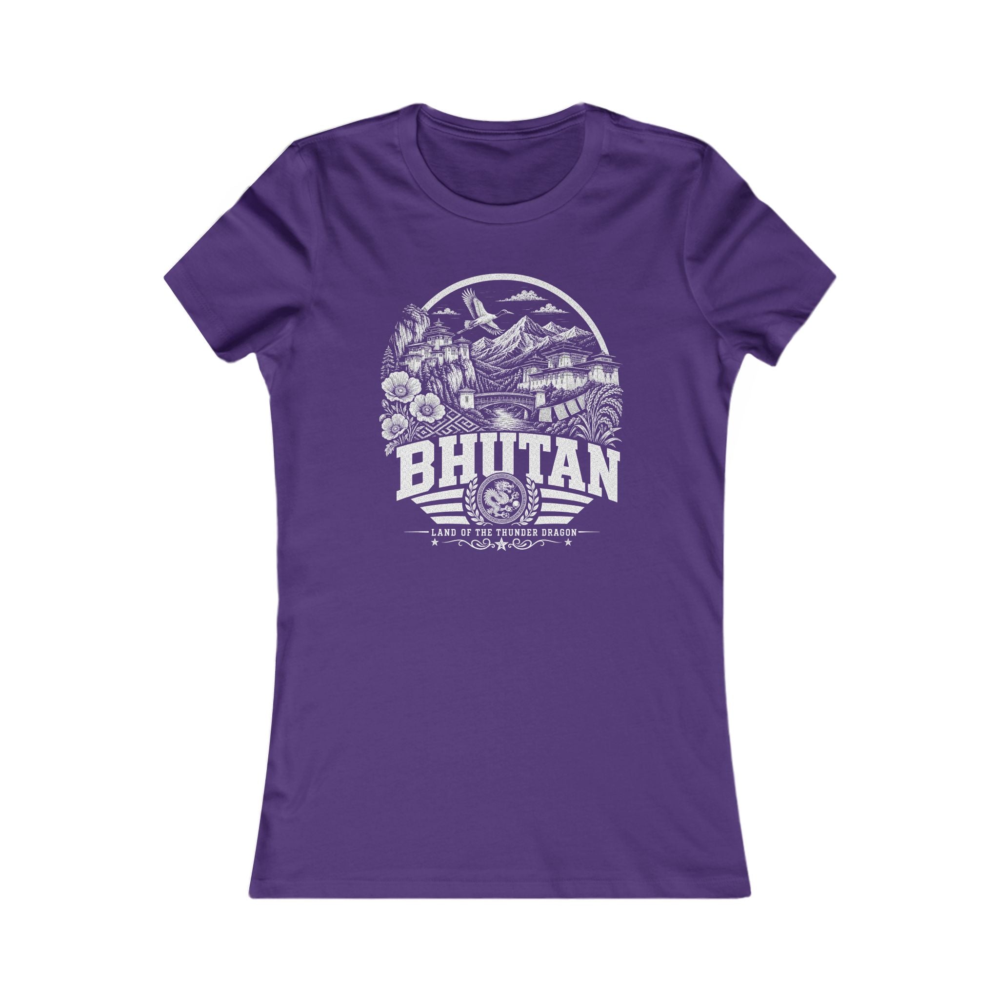 Bhutan Land of the Thunder Dragon Women's Tee