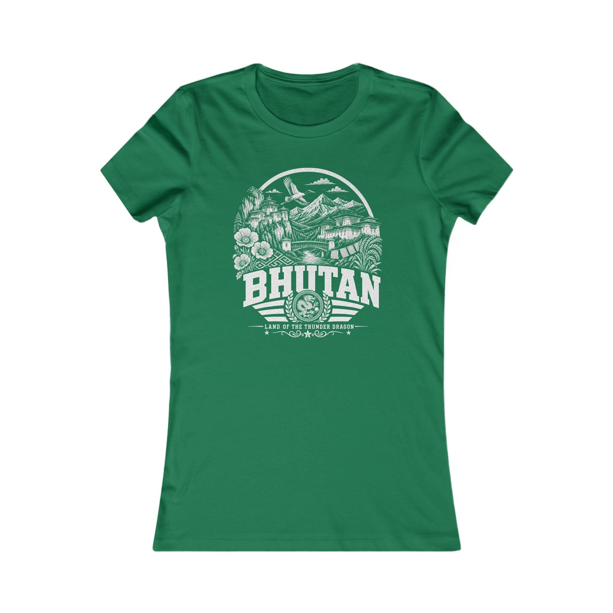 Bhutan Land of the Thunder Dragon Women's Tee