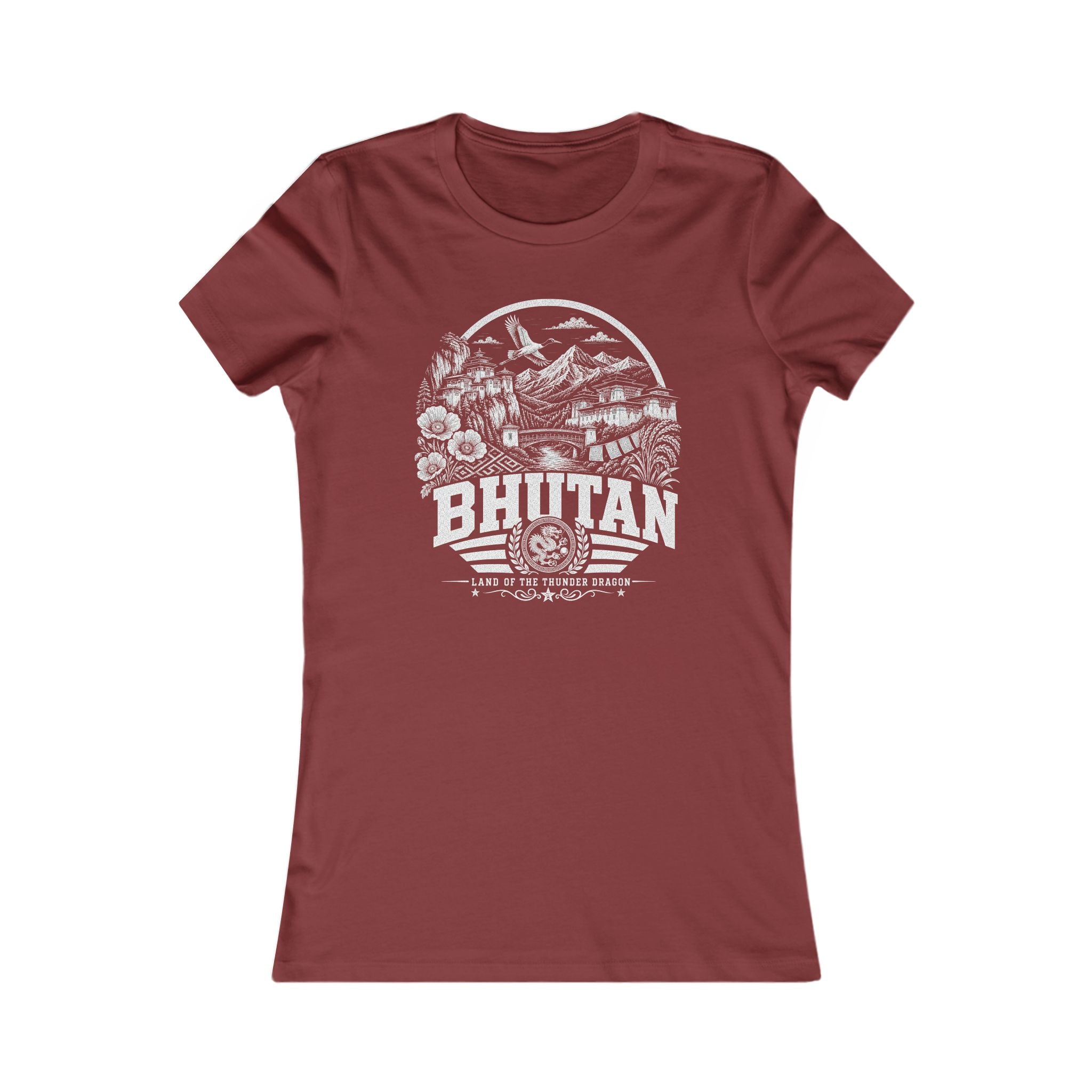 Bhutan Land of the Thunder Dragon Women's Tee