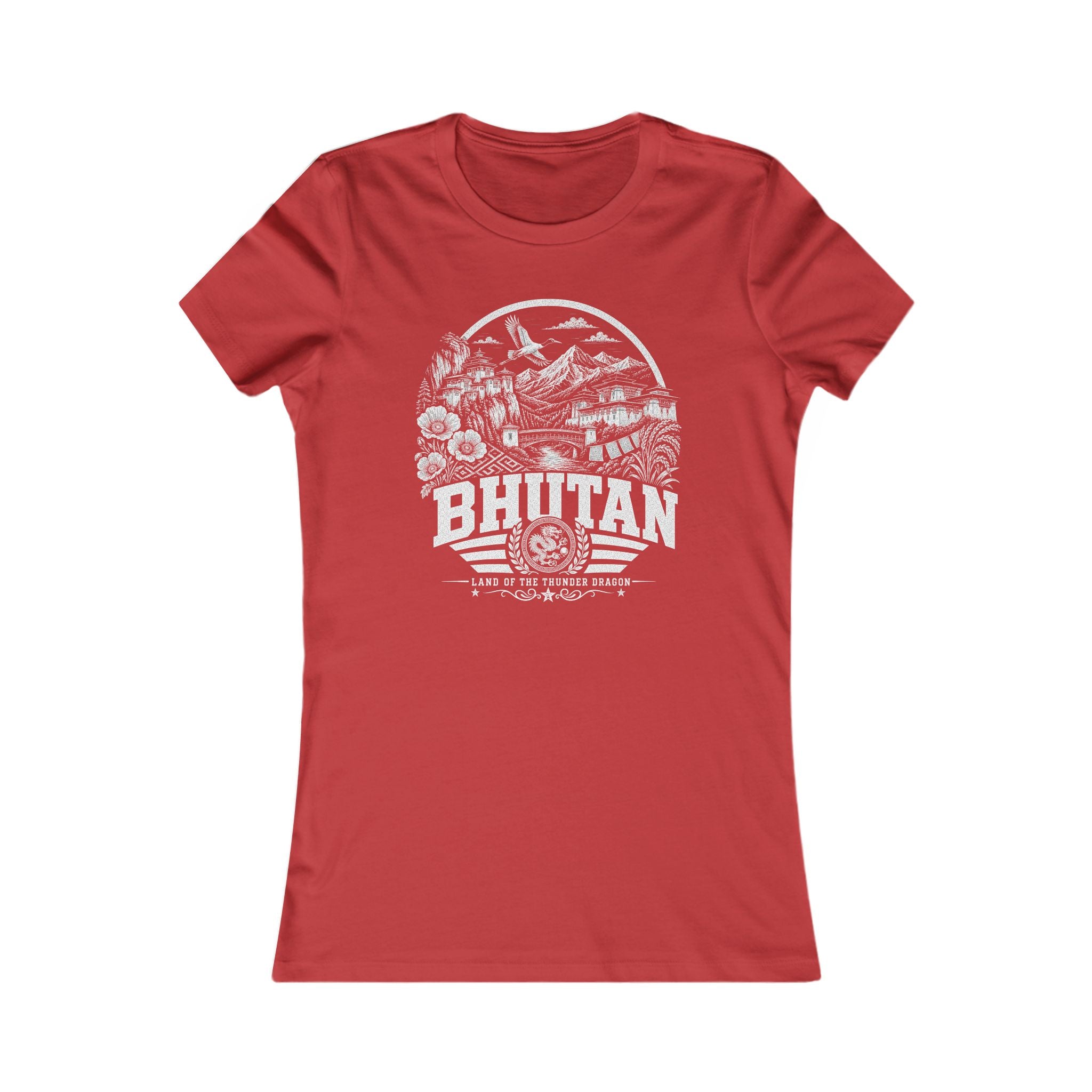 Bhutan Land of the Thunder Dragon Women's Tee