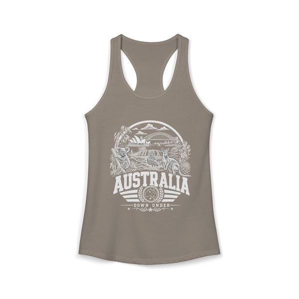 Australia Down Under Women's Tank Top