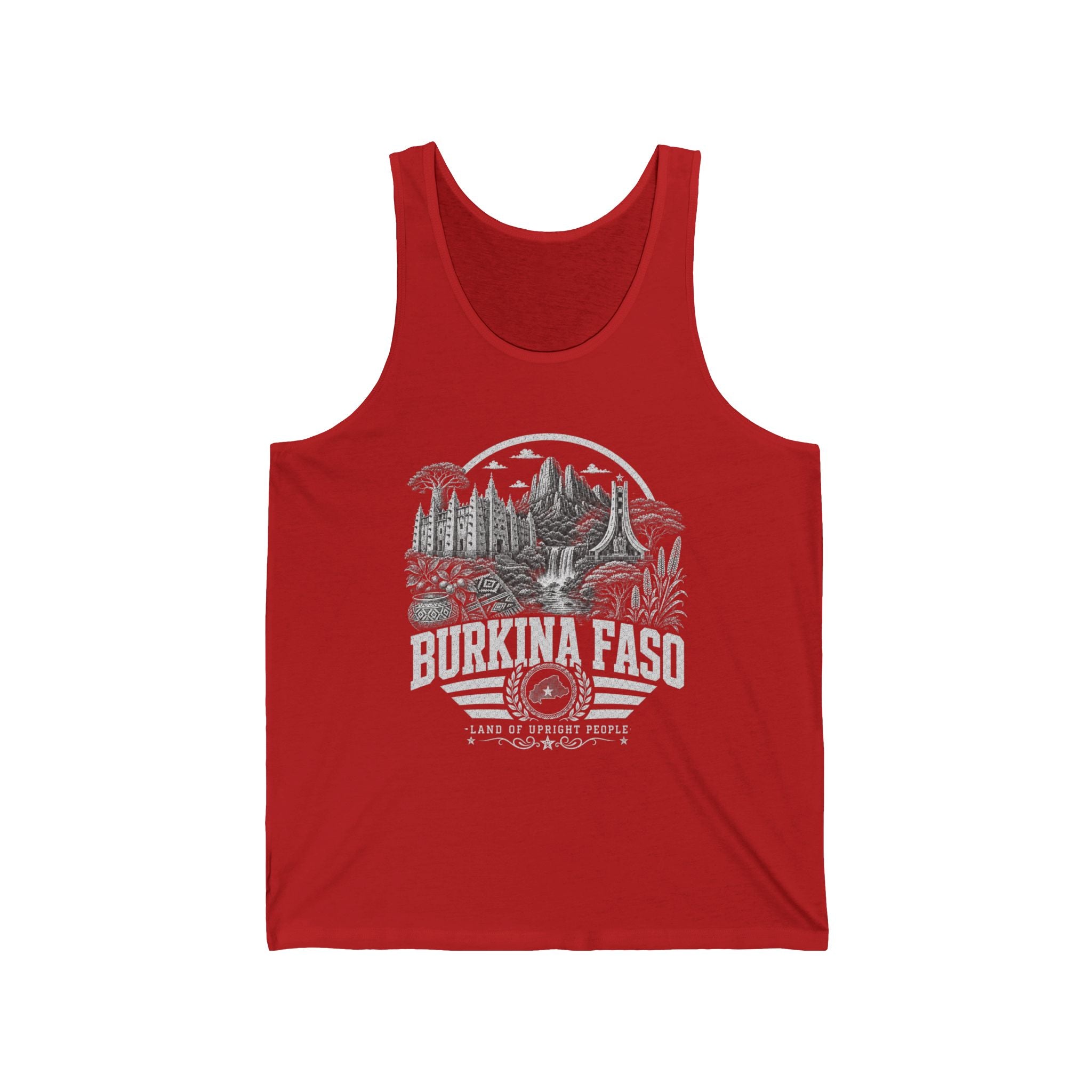 Burkina Faso Land of Upright People Men's Tank Top
