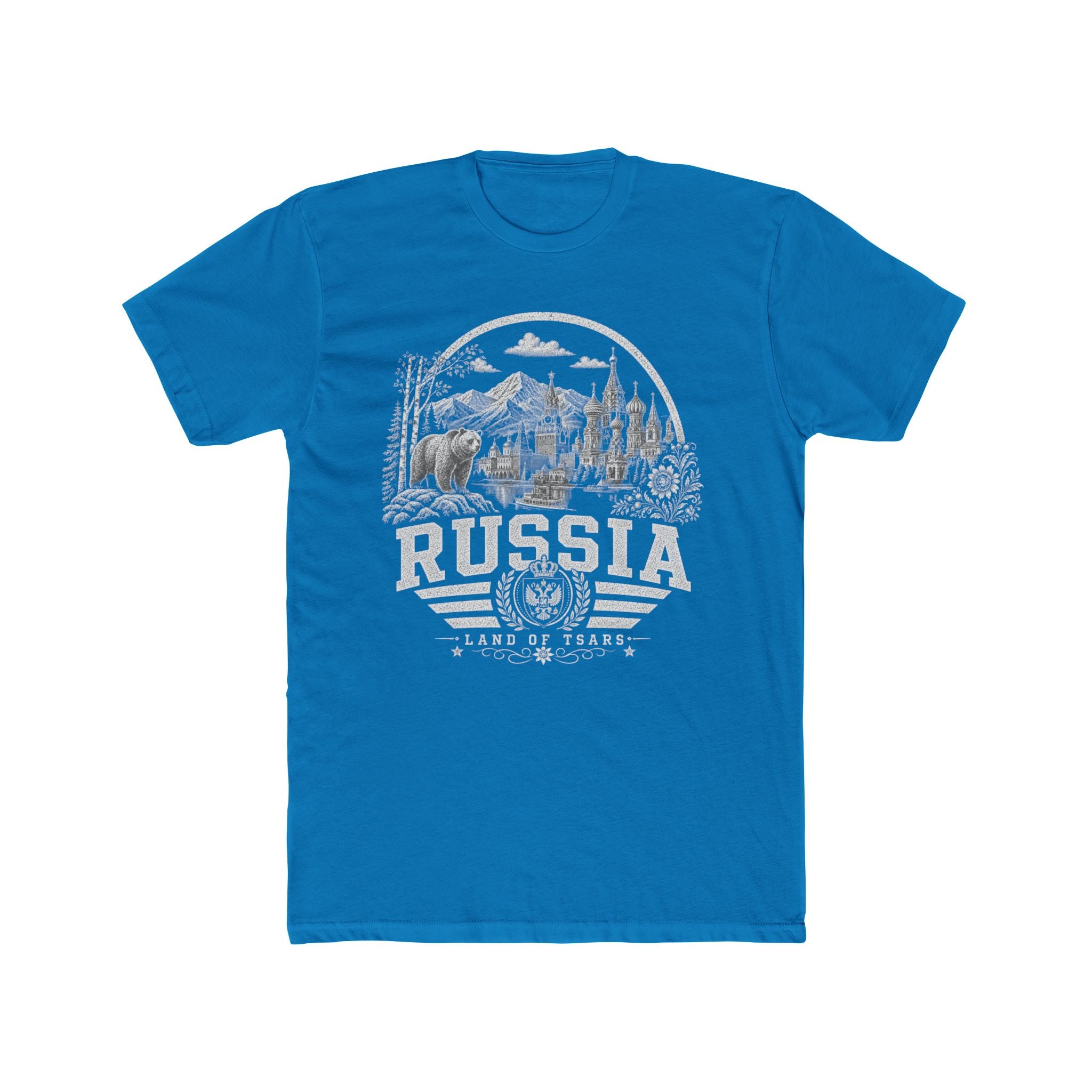 Russia vintage landmarks men's tee — iconic landmark design | Nameshi Destinations (view 9)
