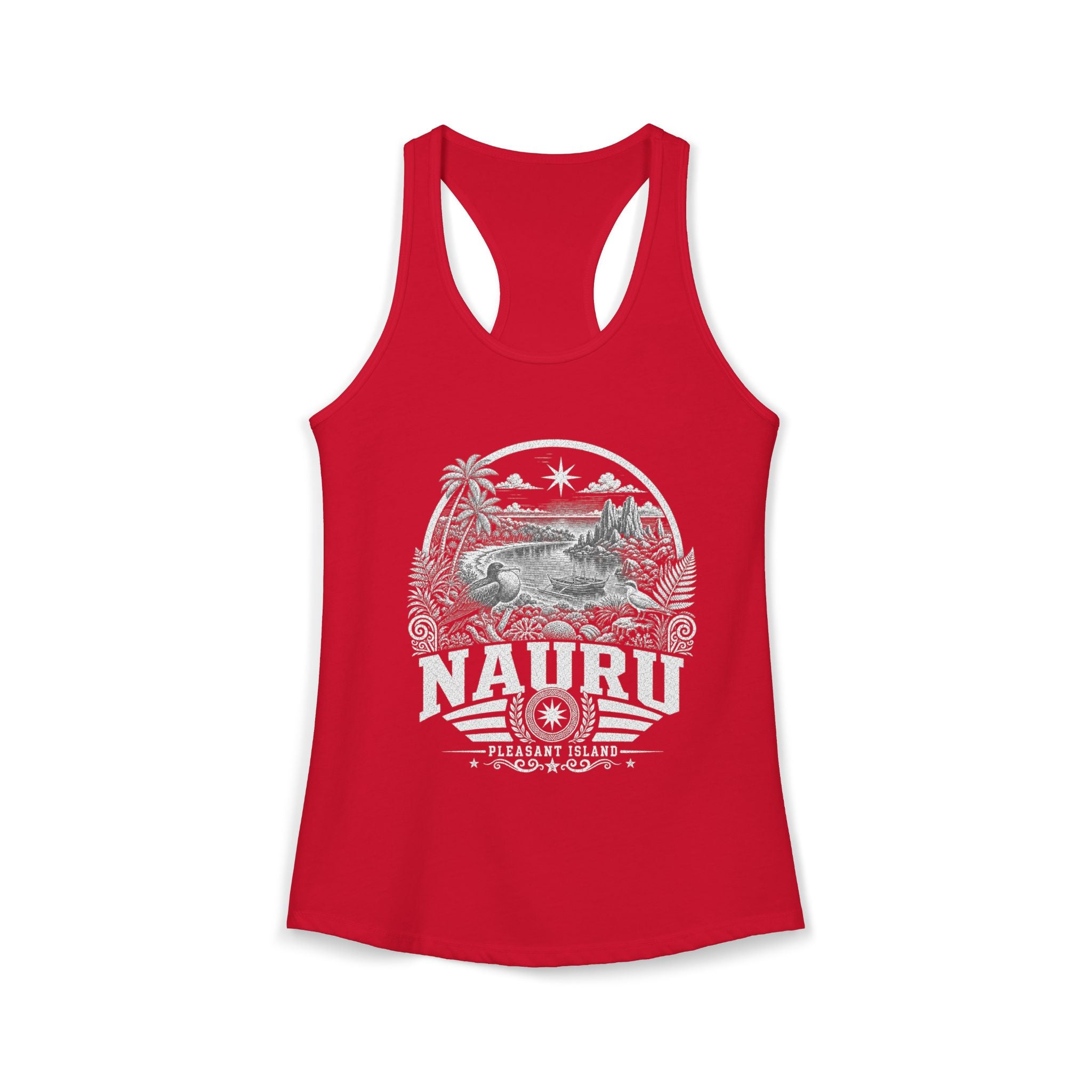 Nauru Pleasant Island Women's Tank Top