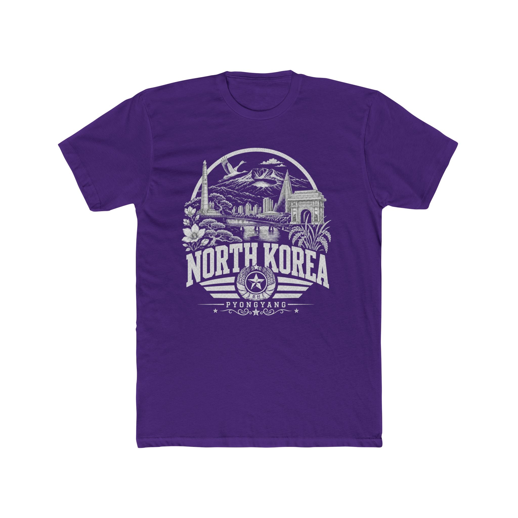 Camiseta masculina Pyongyang, Coreia do Norte