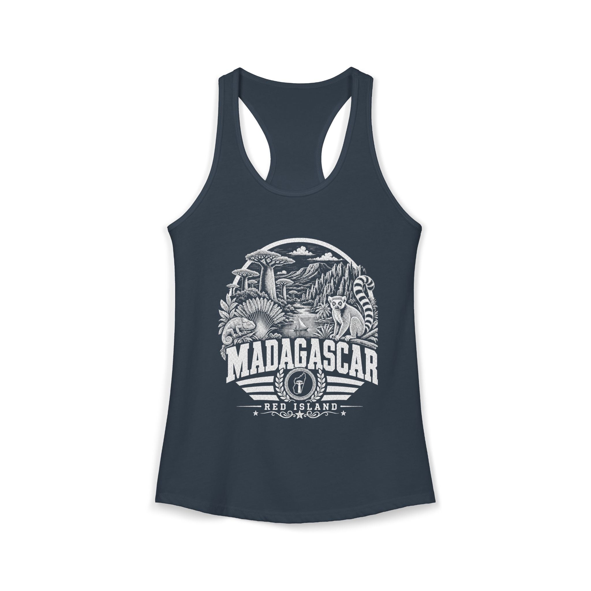 Madagascar Red Island Women's Tank Top