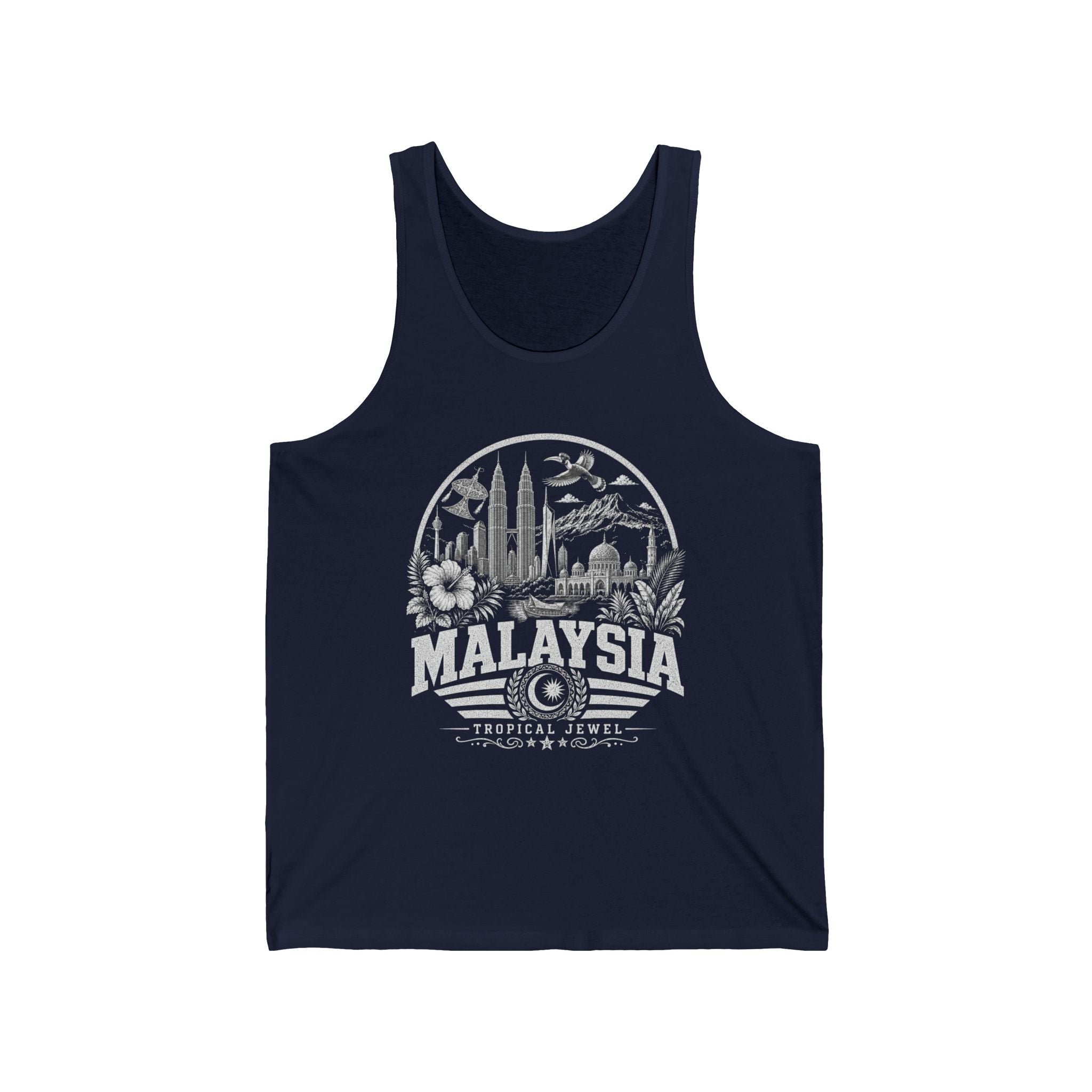 Malaysia Tropical Jewel Men's Tank Top
