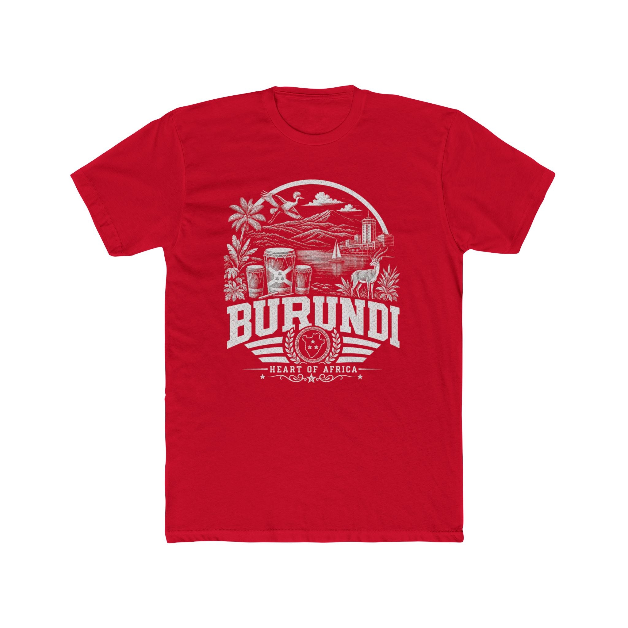 Camiseta de hombre de Burundi