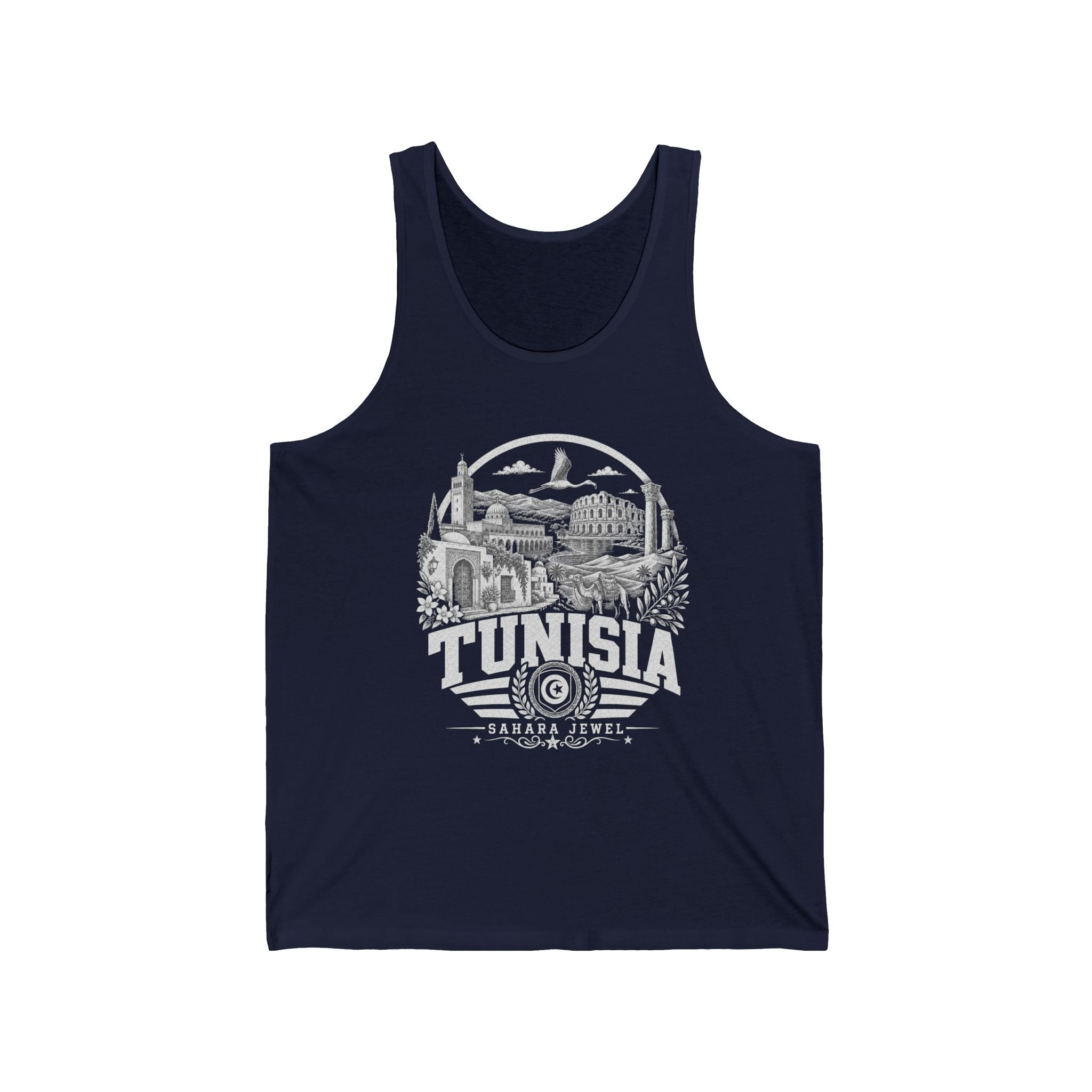 Tunisia Sahara Jewel Men's Tank Top